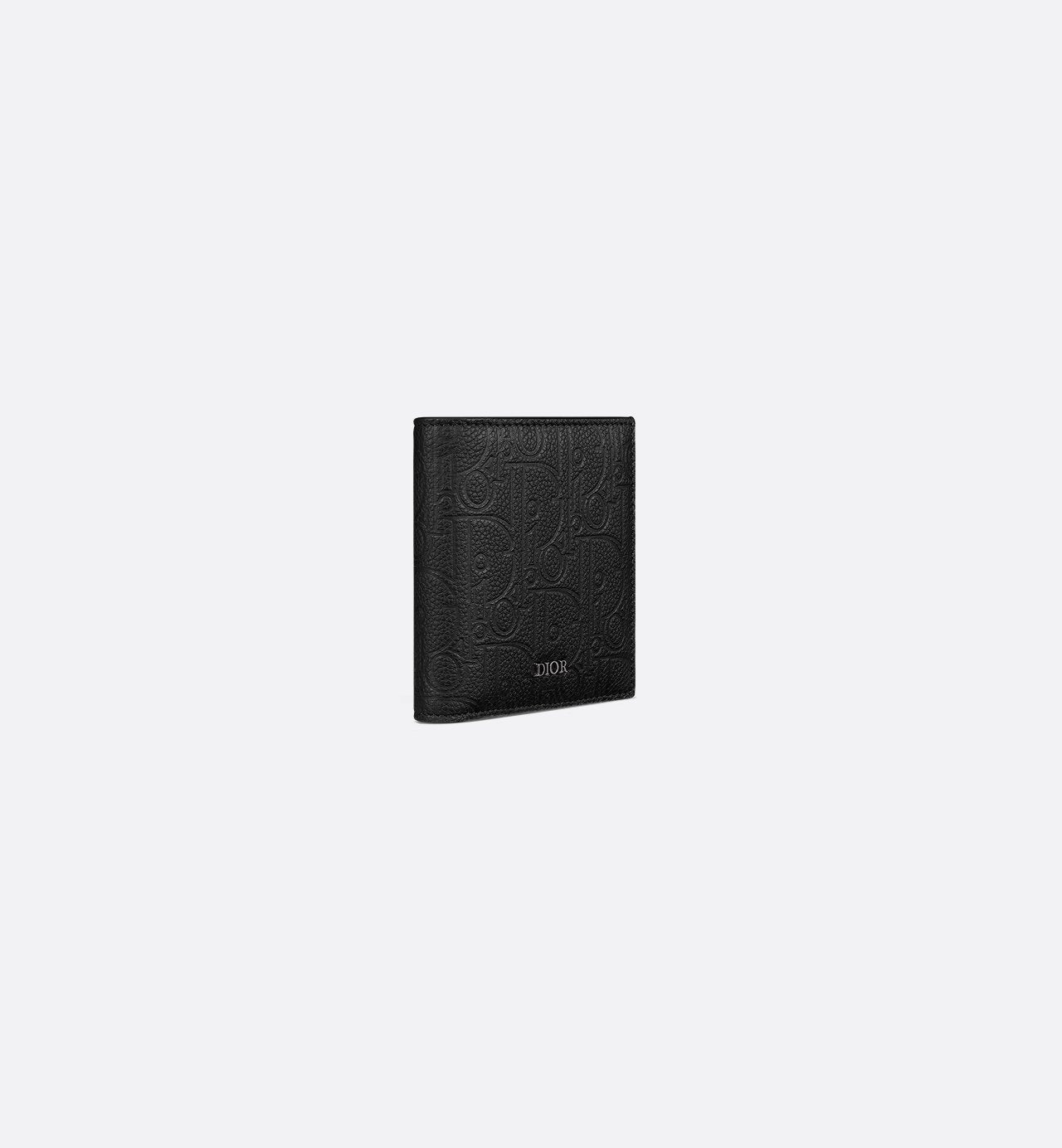 Bifold Wallet Black Dior Gravity Leather