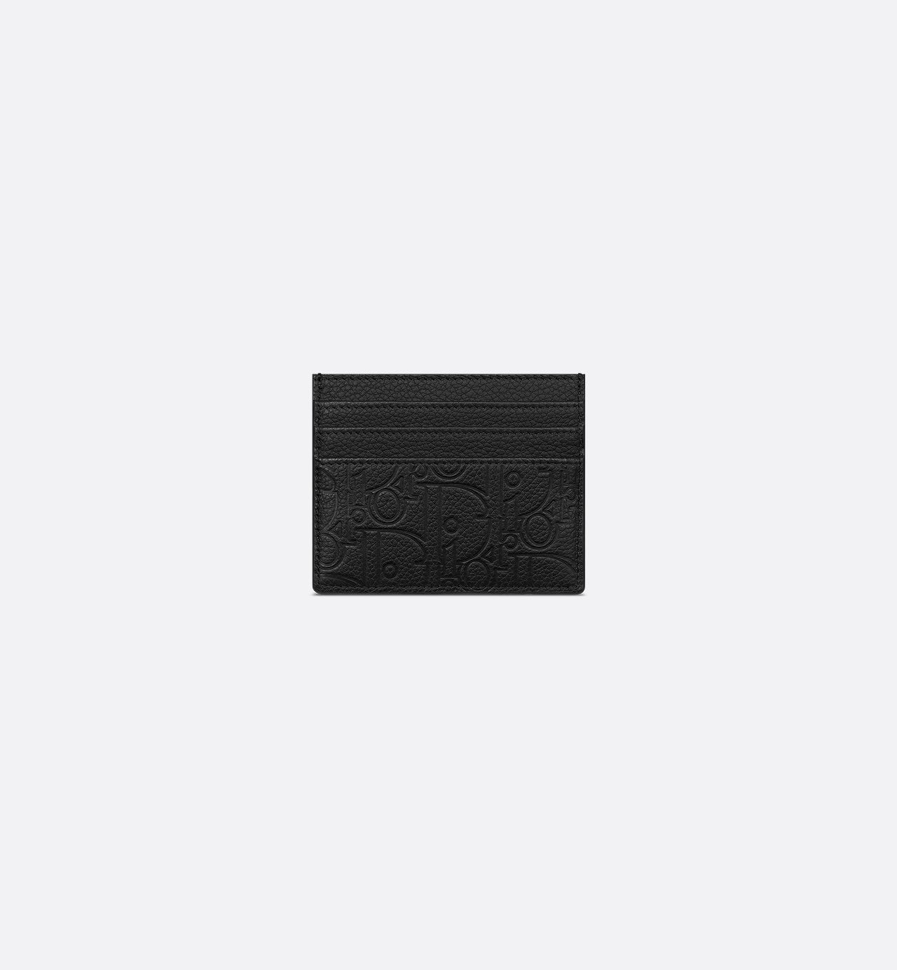 Card Holder Black Dior Gravity Leather