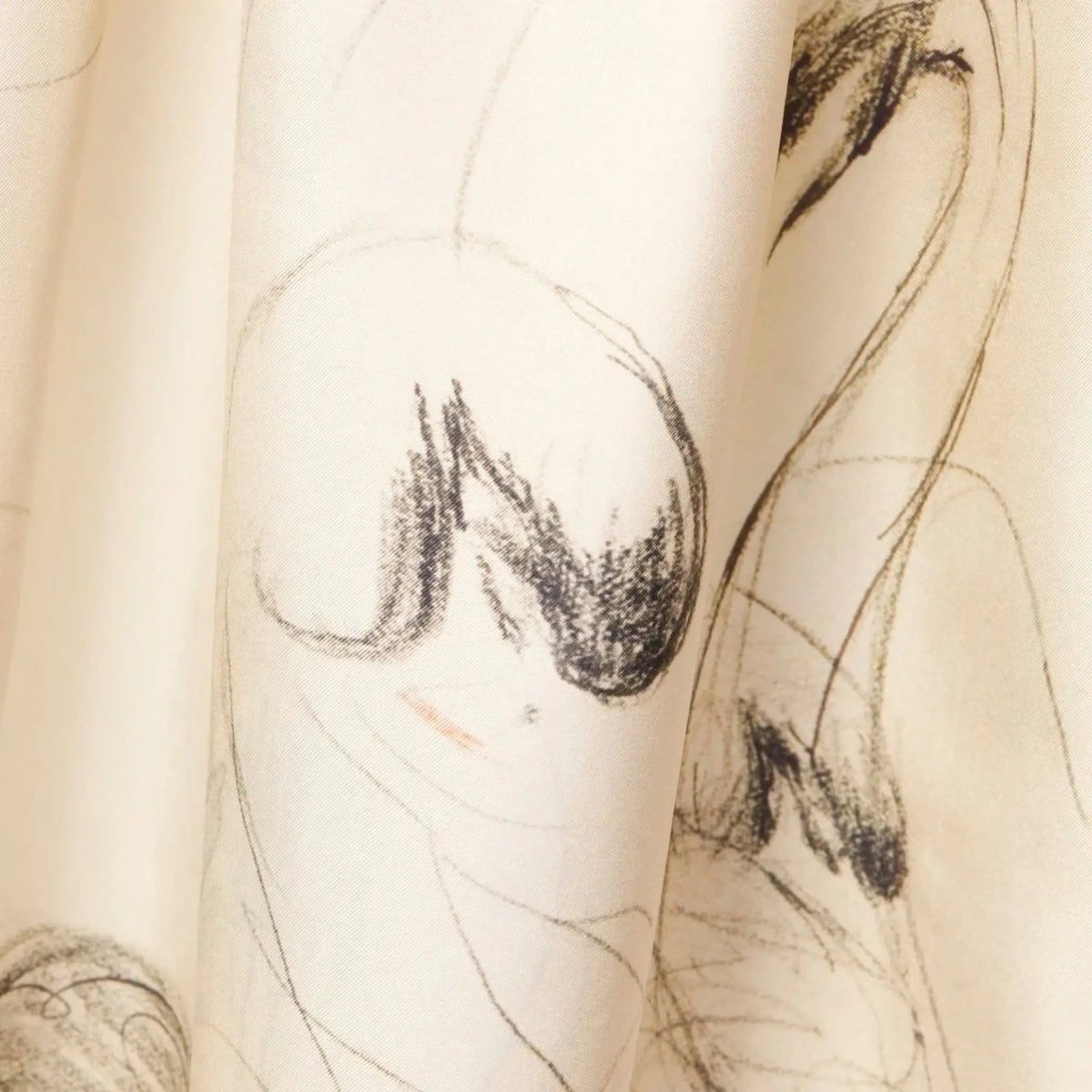 Square Scarf Silk Twill