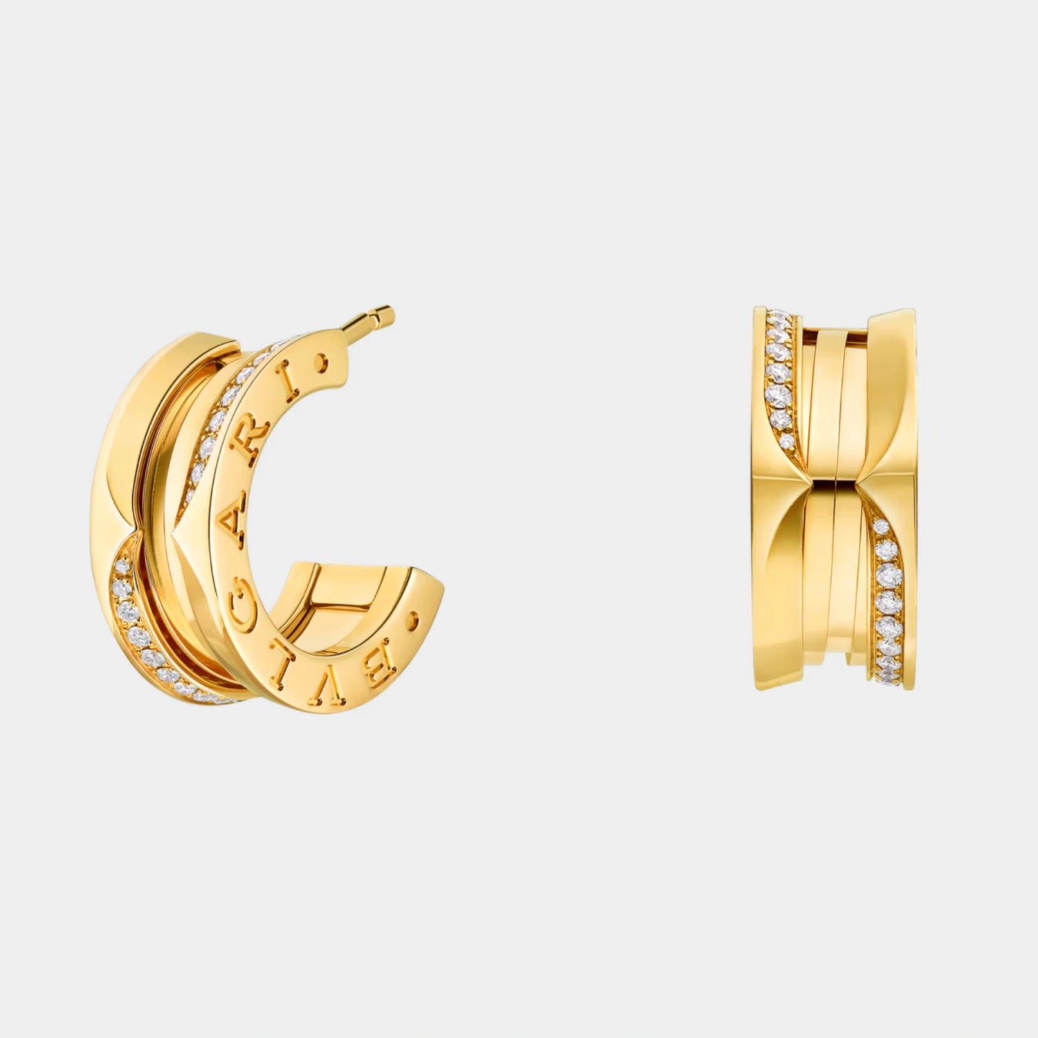 B.zero1 Gold Diamond Earrings