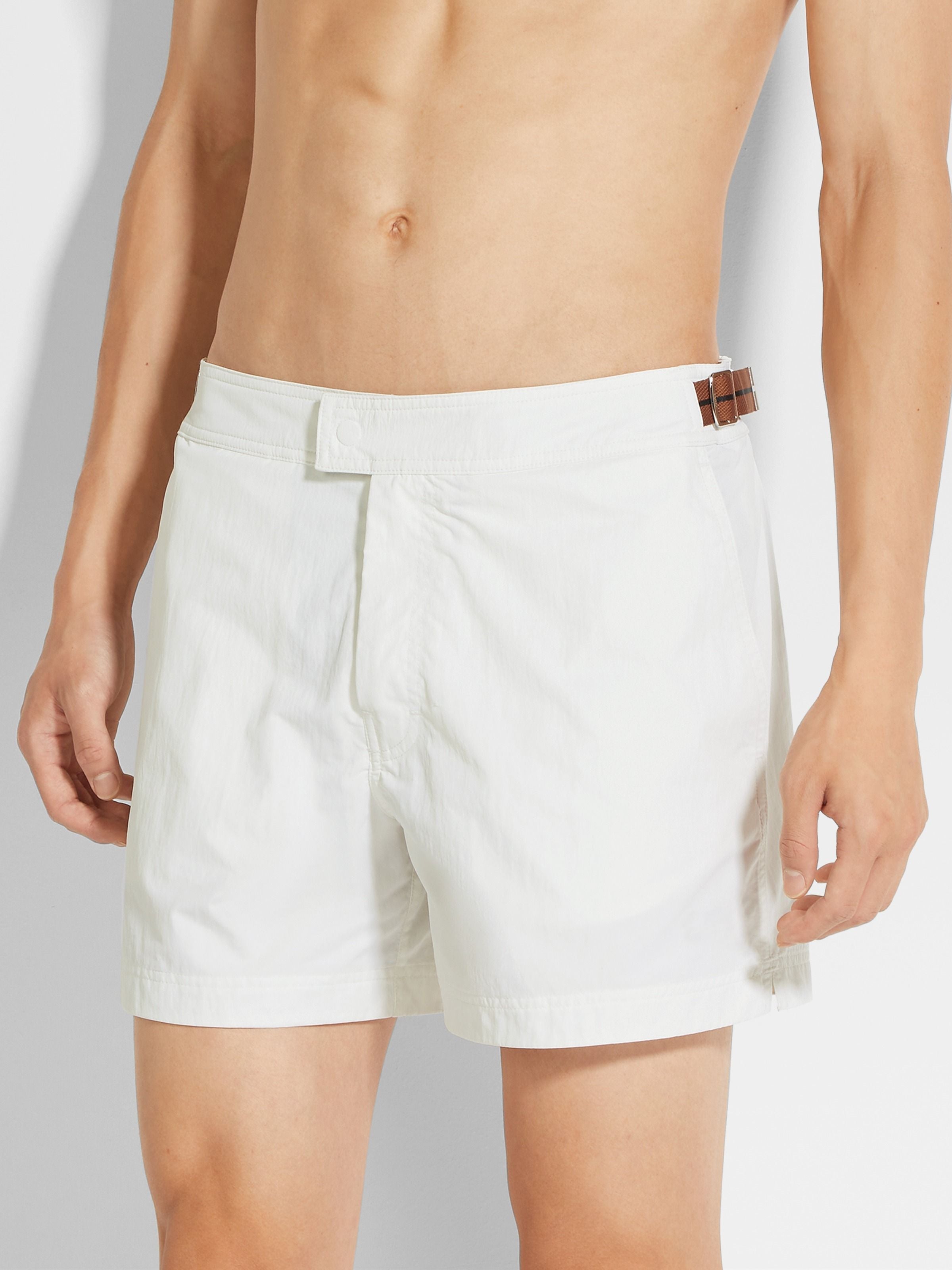 Zegna 232 Road Brand Mark Swim Boxers