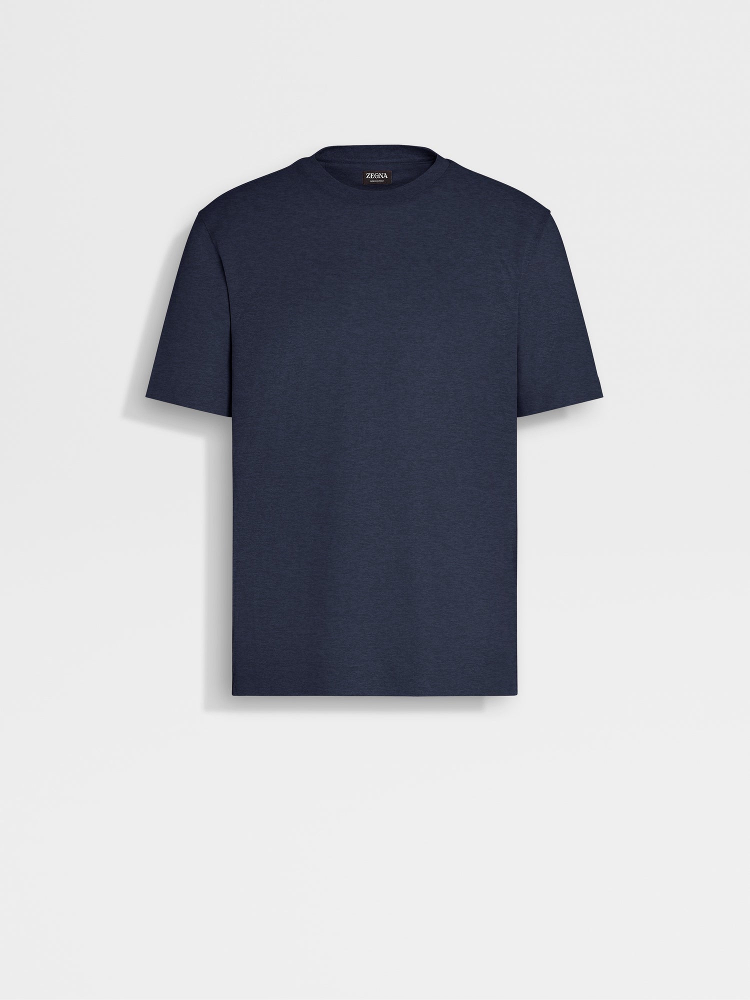 Navy Blue Linen T Shirt