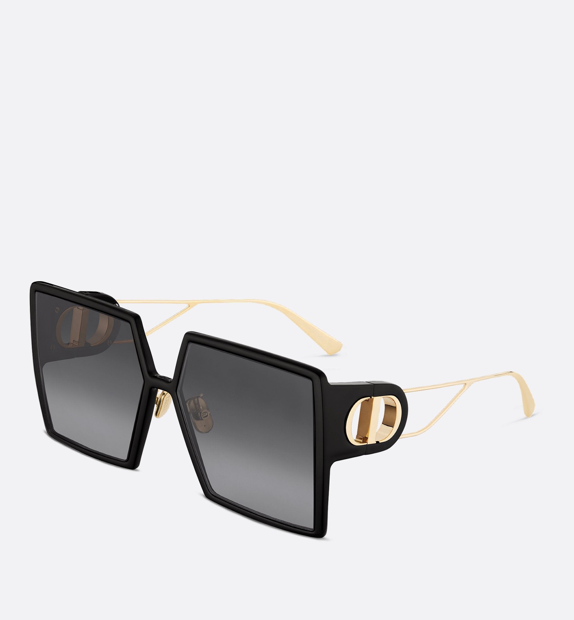 30Montaigne Su Oversized Black Square Sunglasses