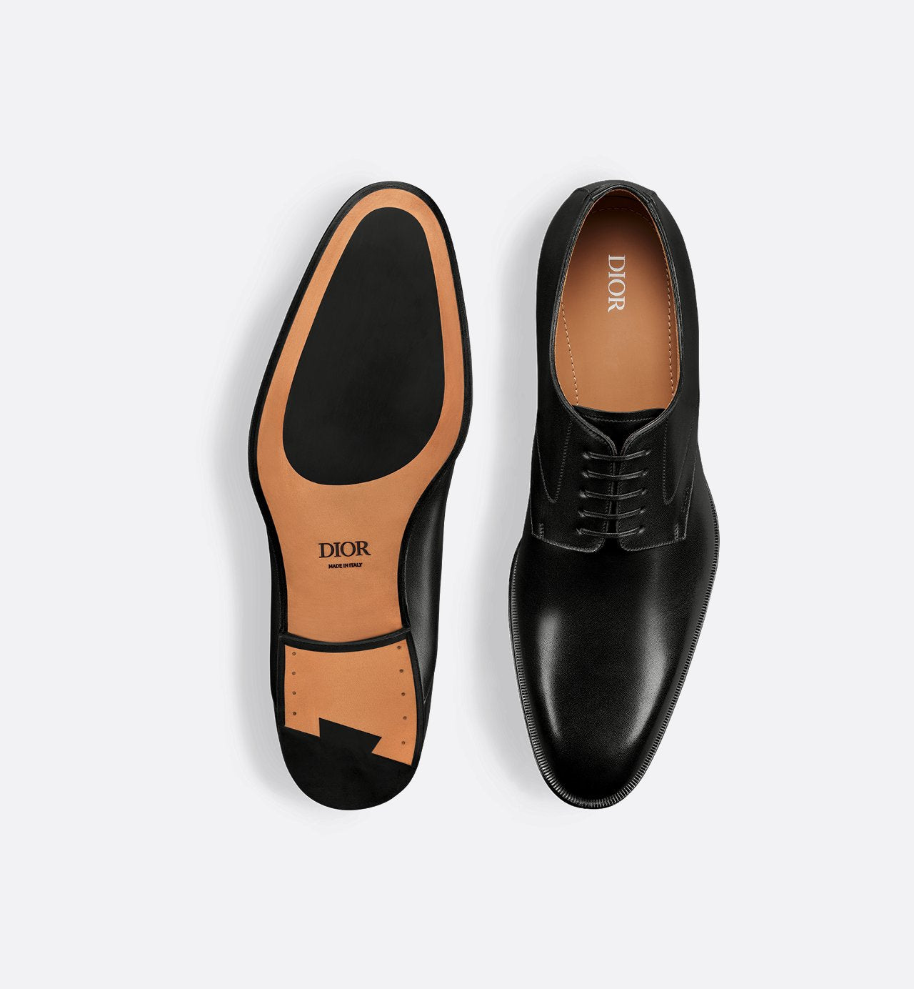 Timeless Derby Shoe Black Smooth Calfskin