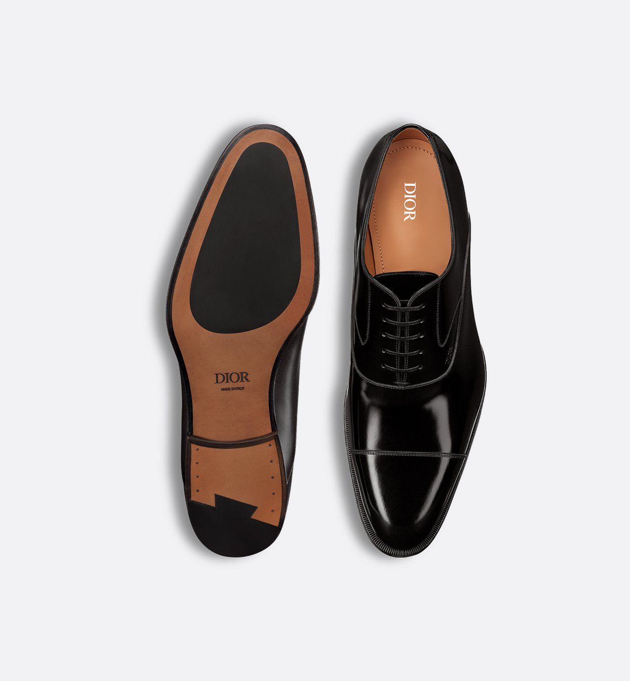 Timeless Oxford Shoe Black Polished Calfskin