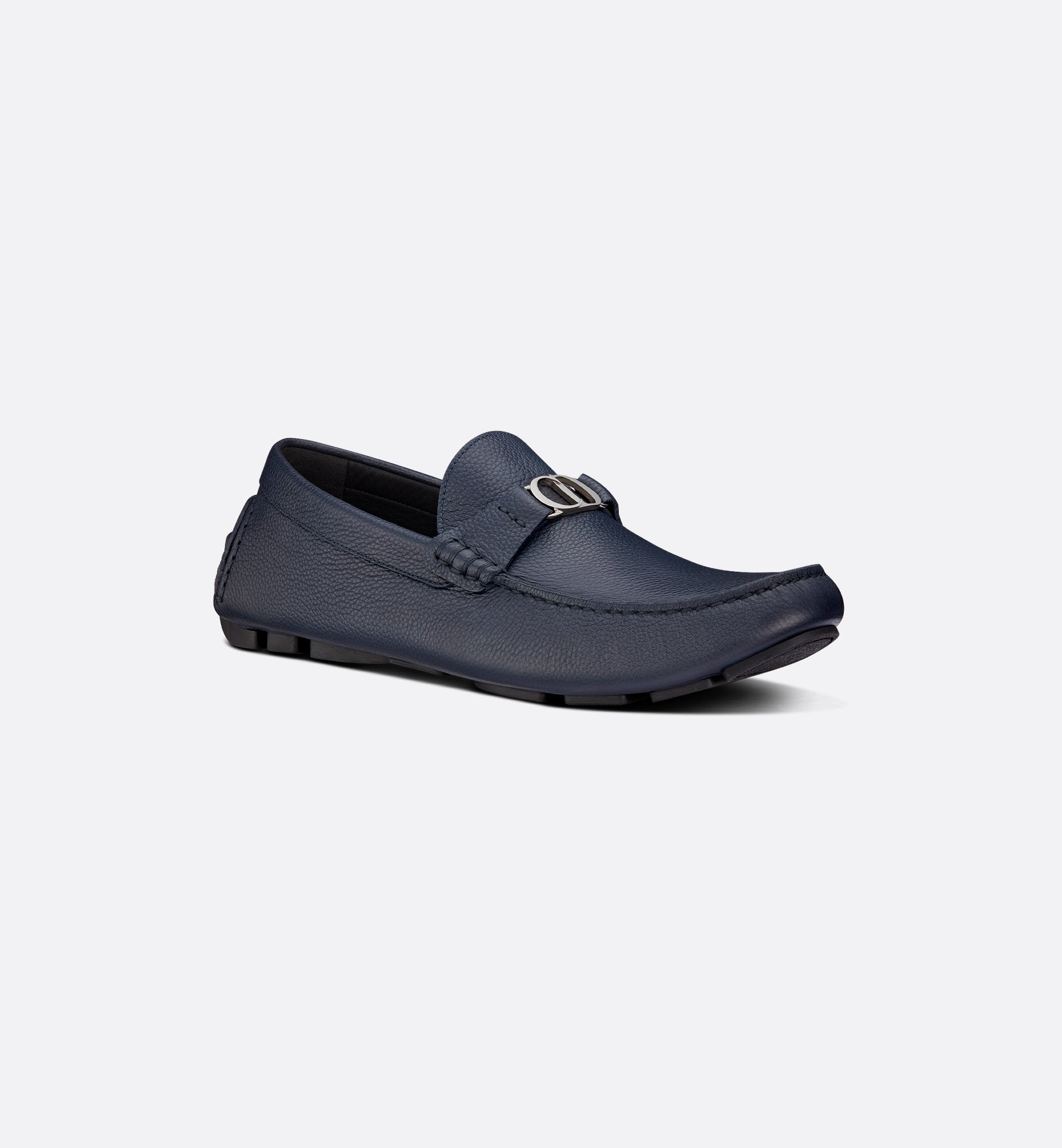 Odéon Loafer Navy Blue Grained Calfskin