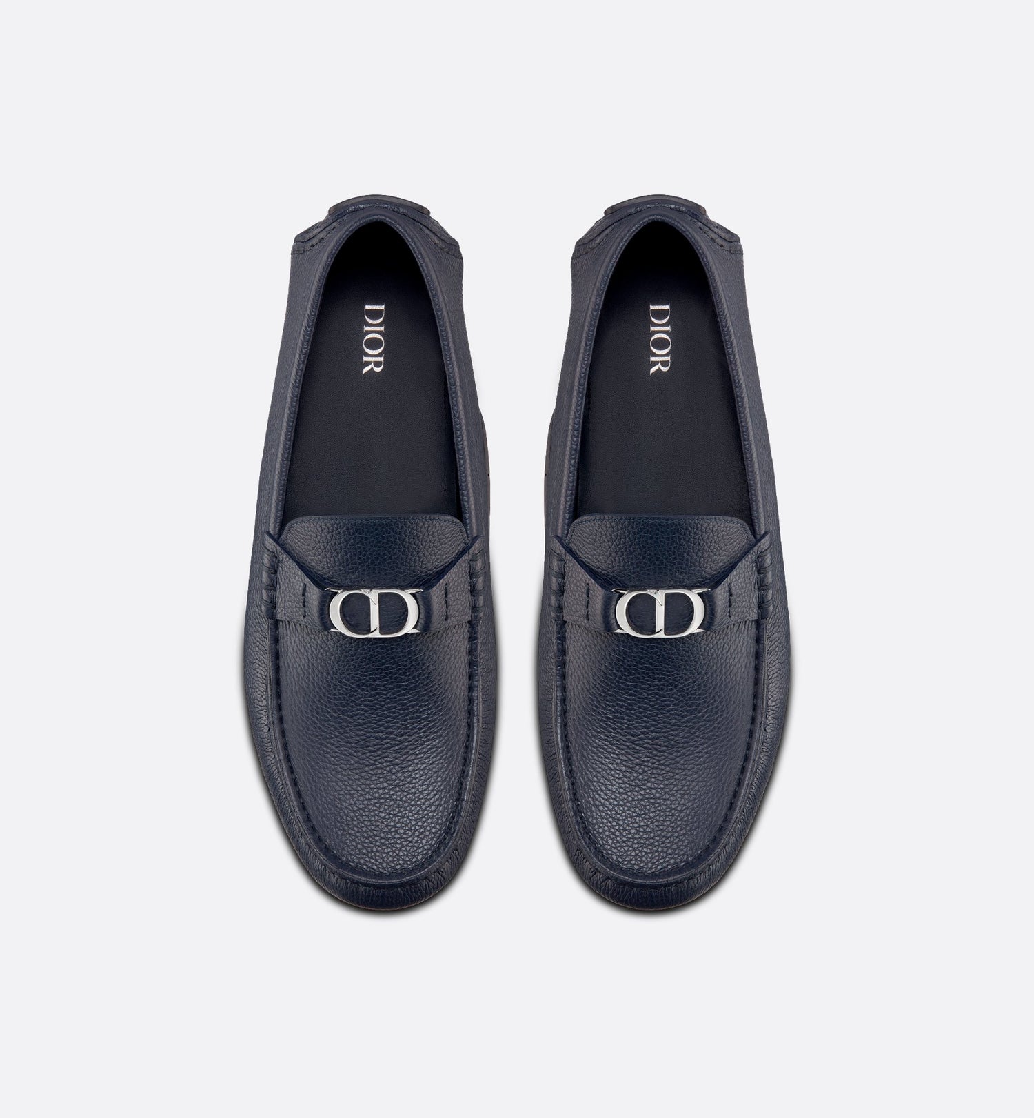 Odéon Loafer Navy Blue Grained Calfskin