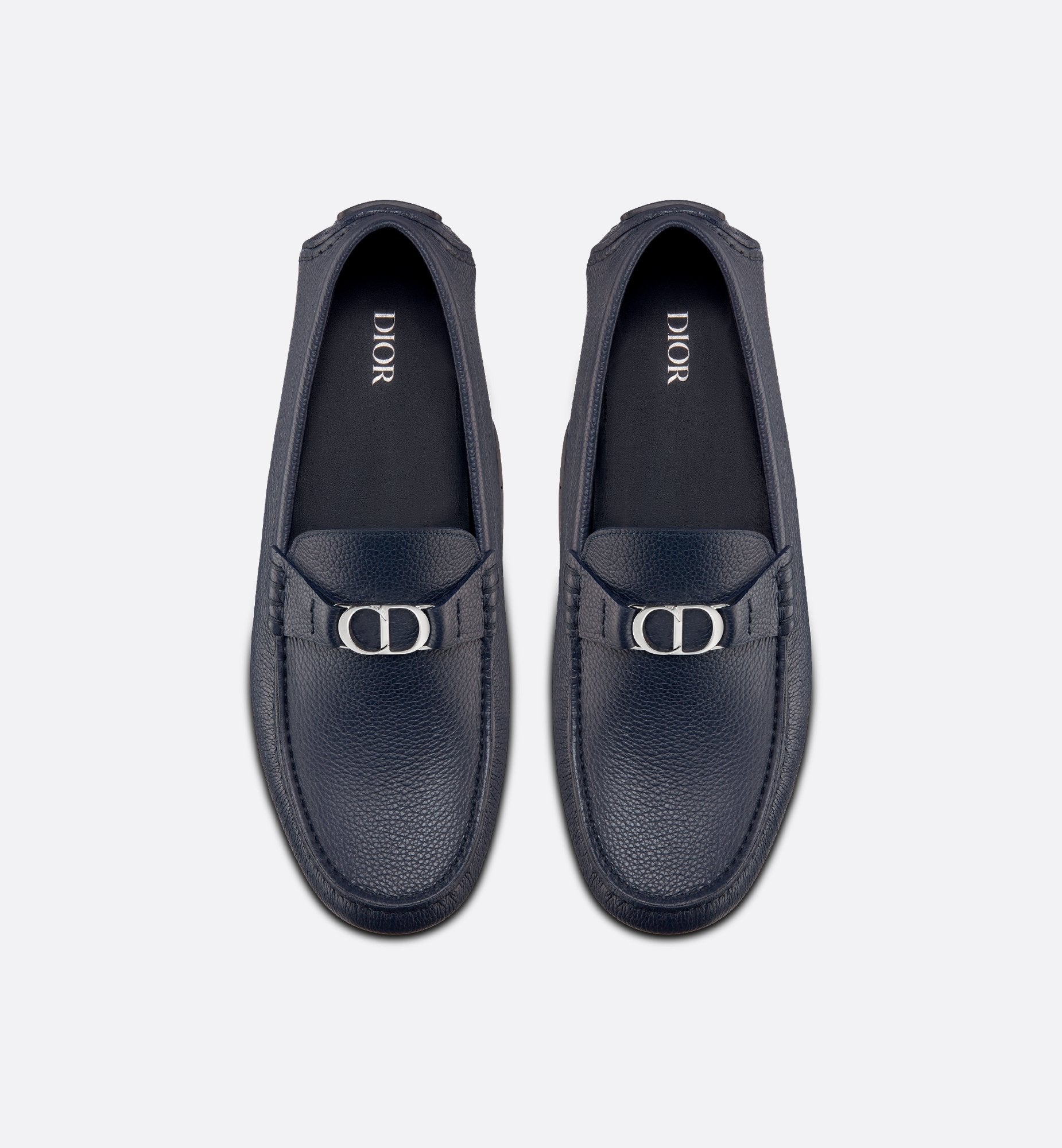 Odéon Loafer Navy Blue Grained Calfskin