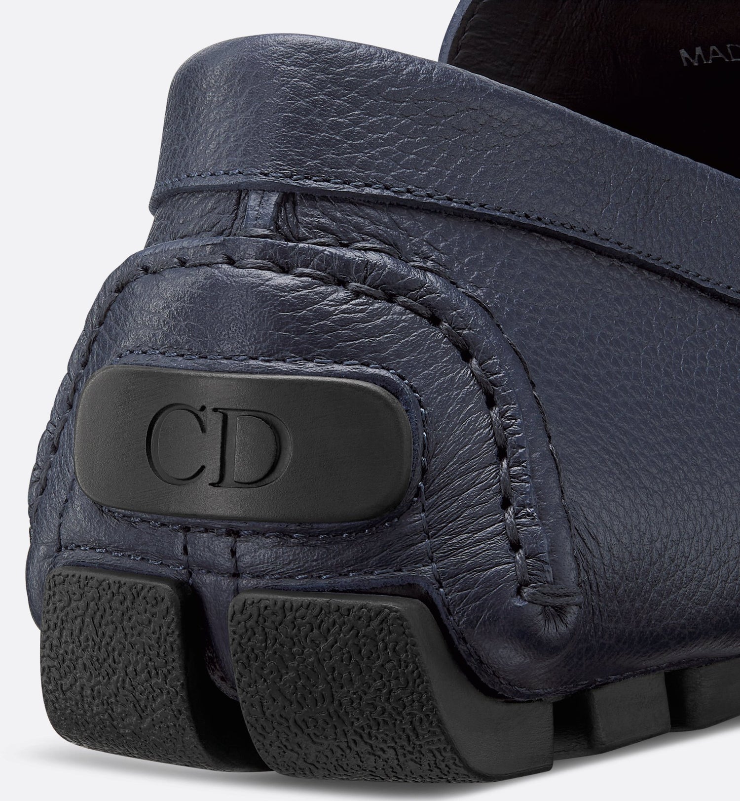 Odéon Loafer Navy Blue Grained Calfskin