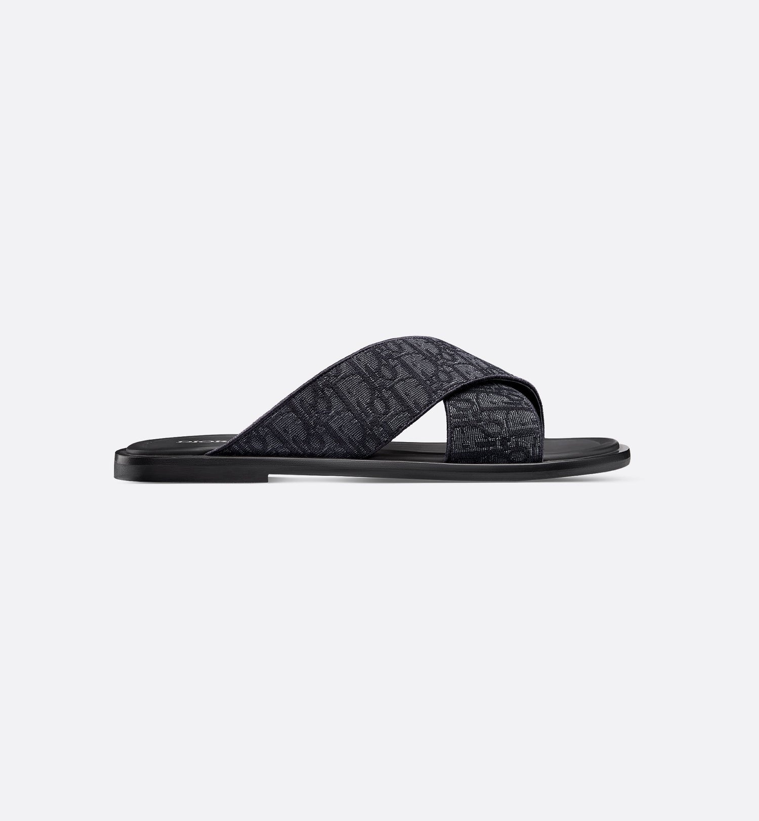 Alias Sandal Black Dior Oblique Jacquard