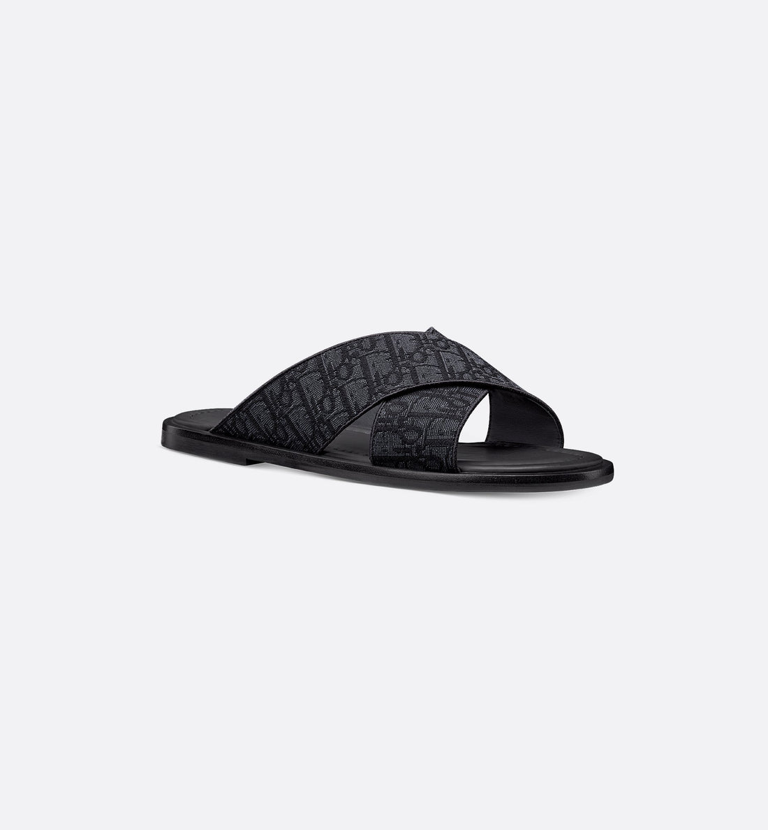 Alias Sandal Black Dior Oblique Jacquard