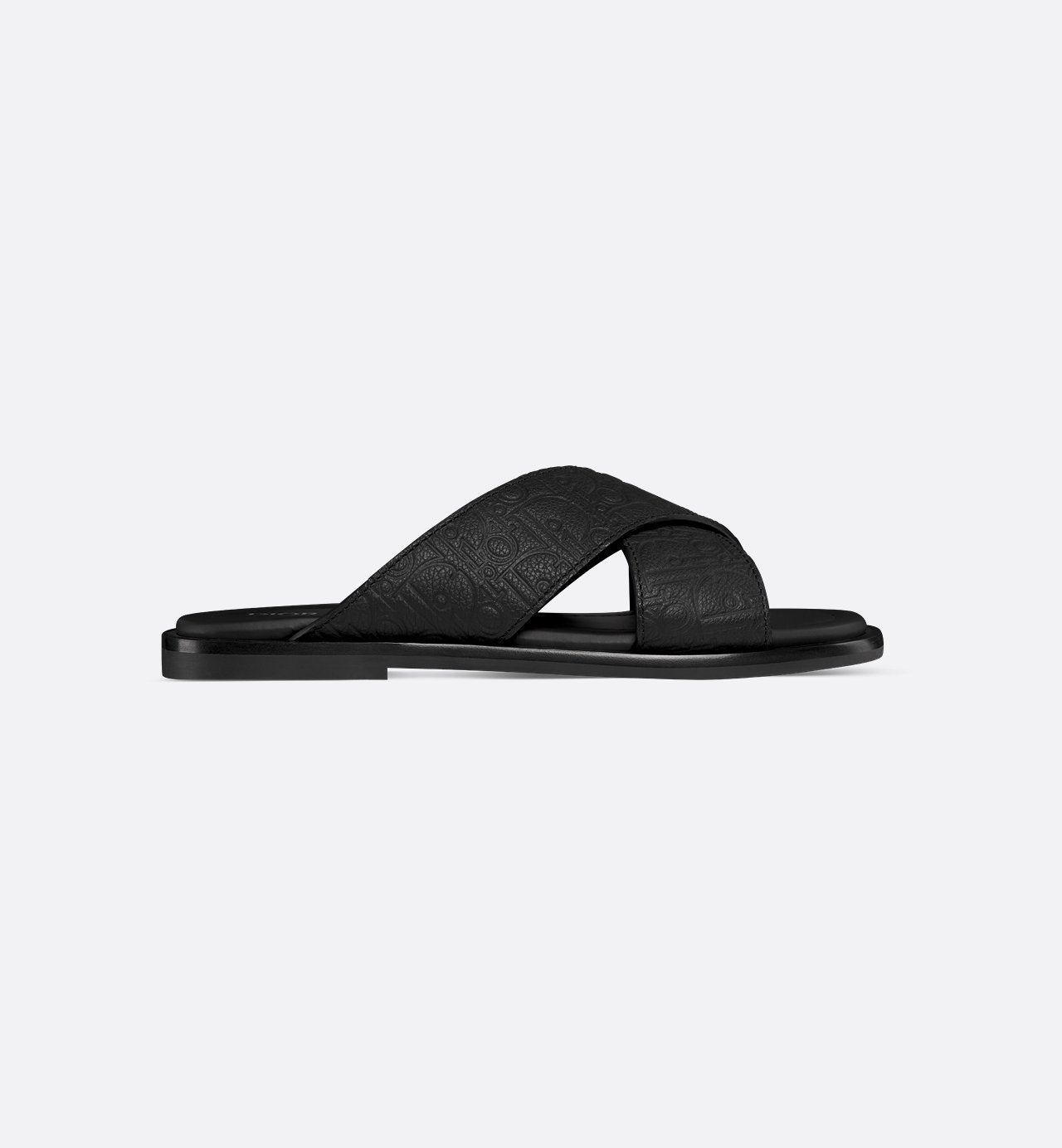 Alias Sandal Black Dior Gravity Leather