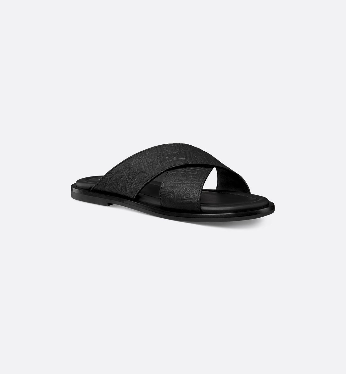 Alias Sandal Black Dior Gravity Leather