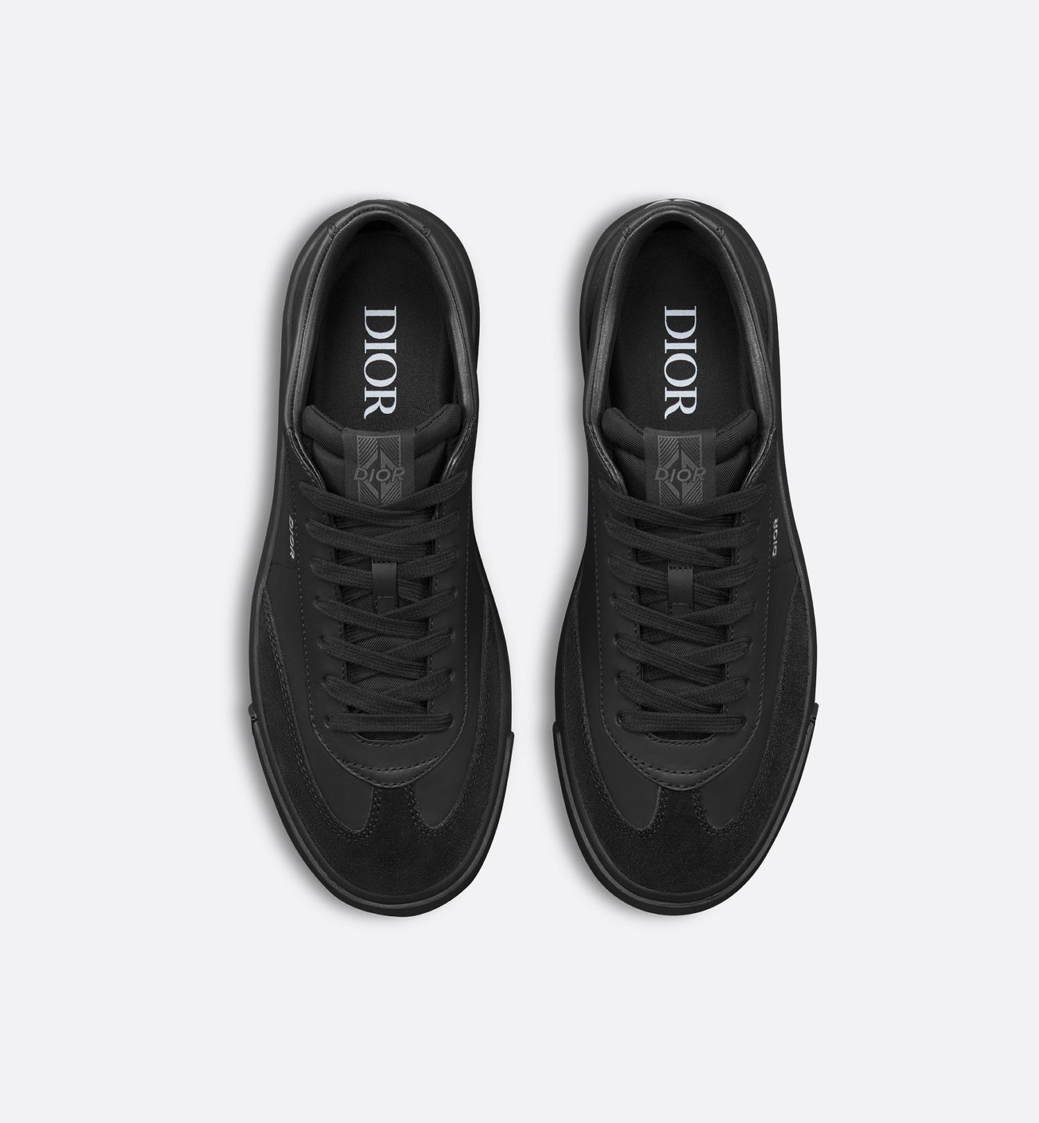 B101 Sneaker Black Smooth Calfskin And Nubuck