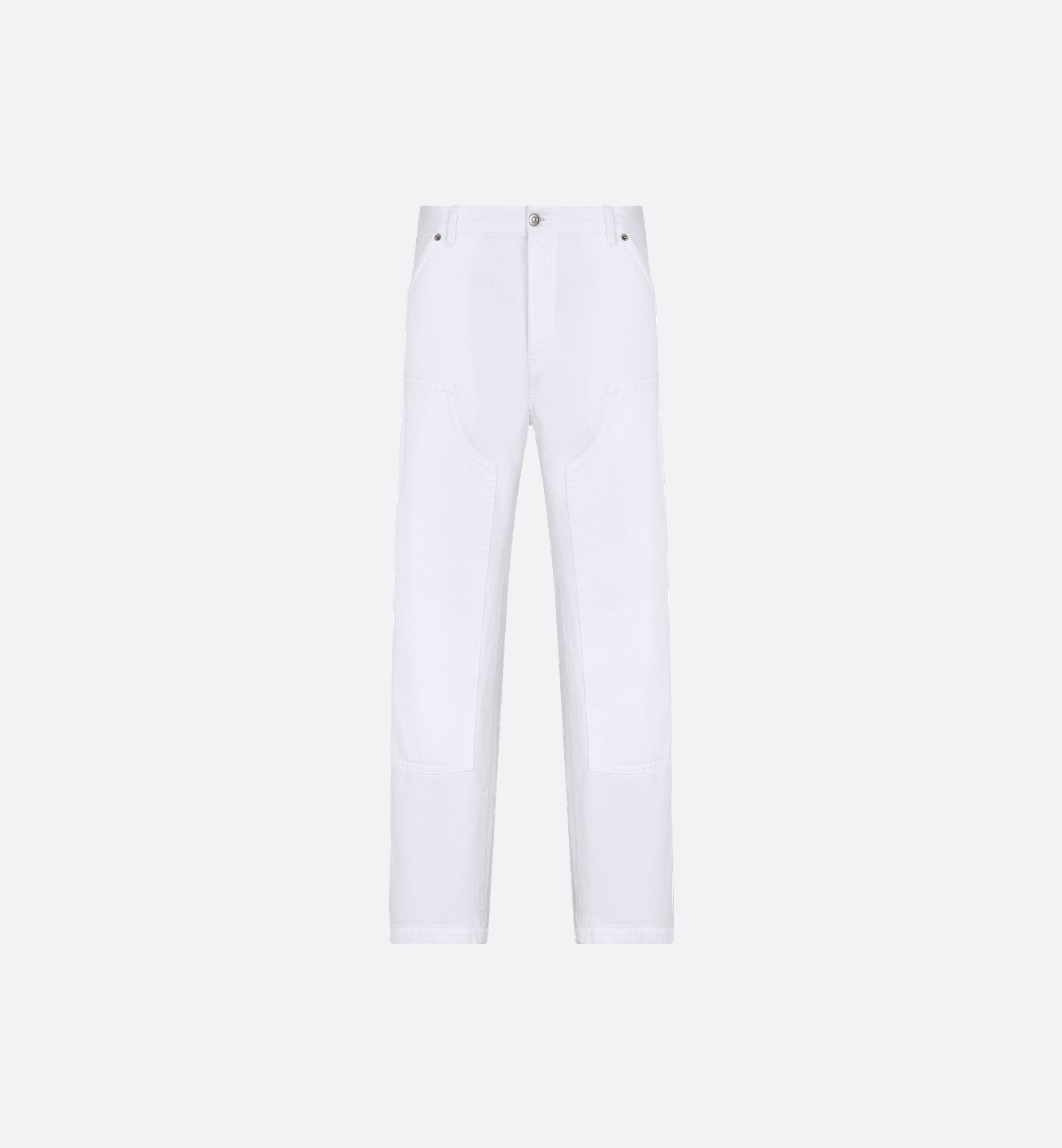 Carpenter Jeans White Cotton Twill