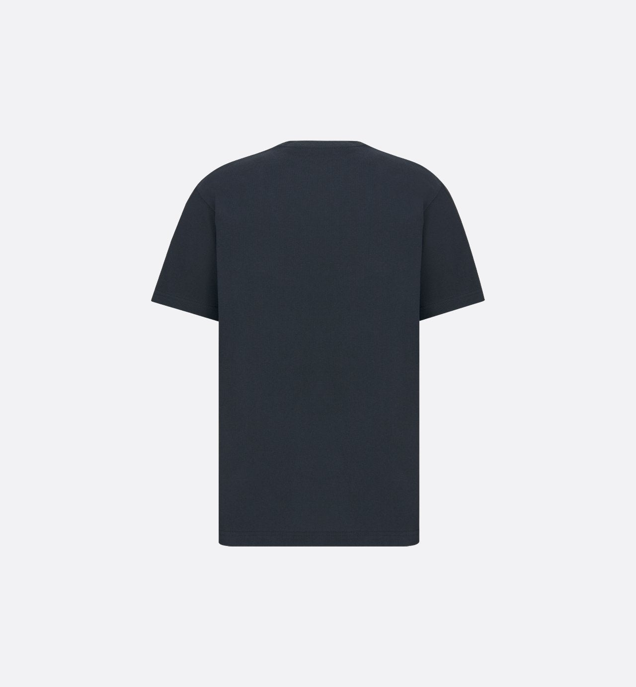 Relaxed-Fit T-Shirt Navy Blue Cotton Jersey