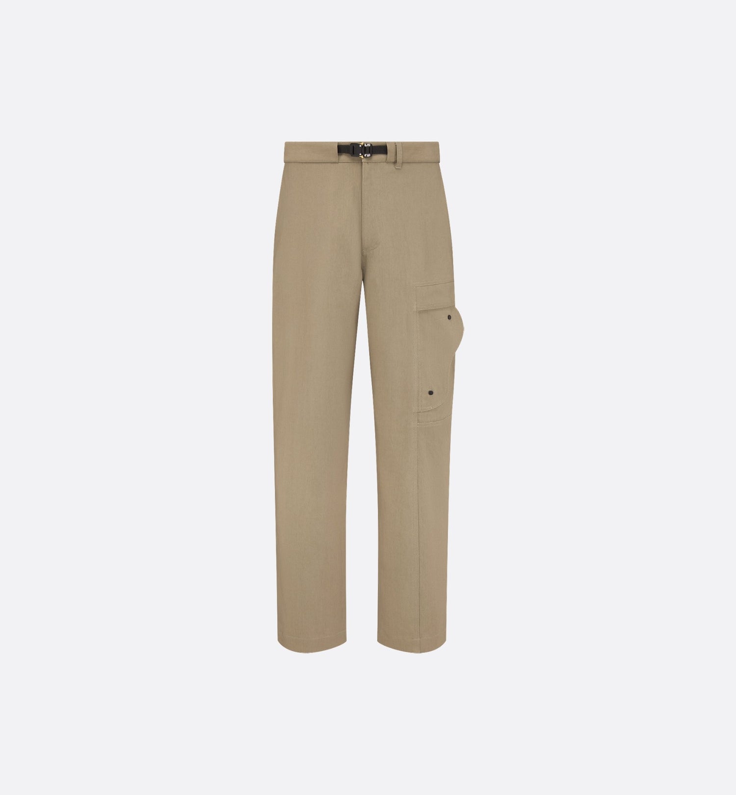 Cargo Pants Beige Blended Cotton