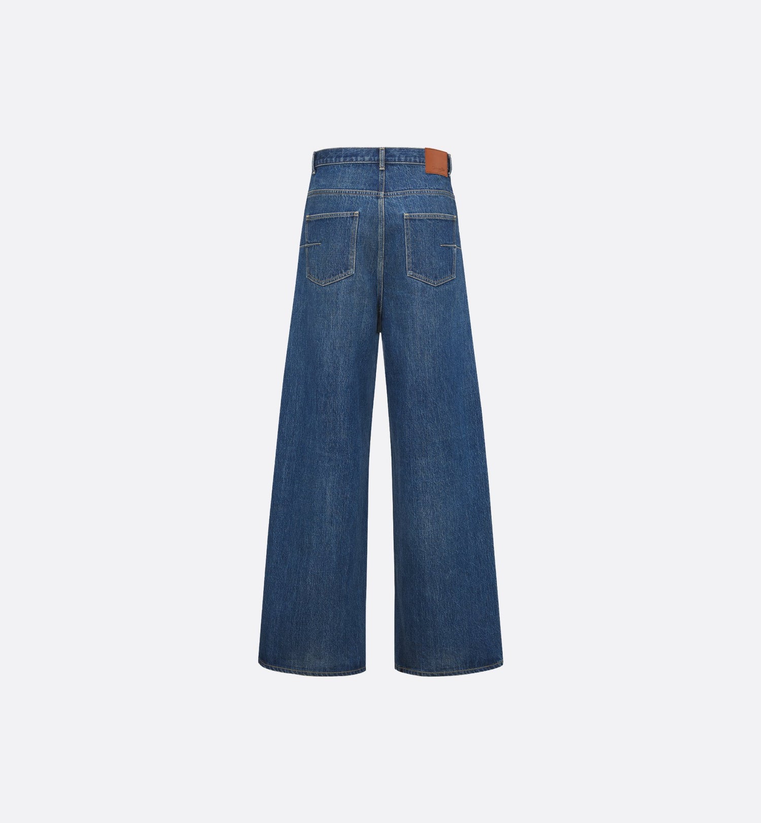 Cd Couture Extra-Wide Jeans Blue Cotton Denim