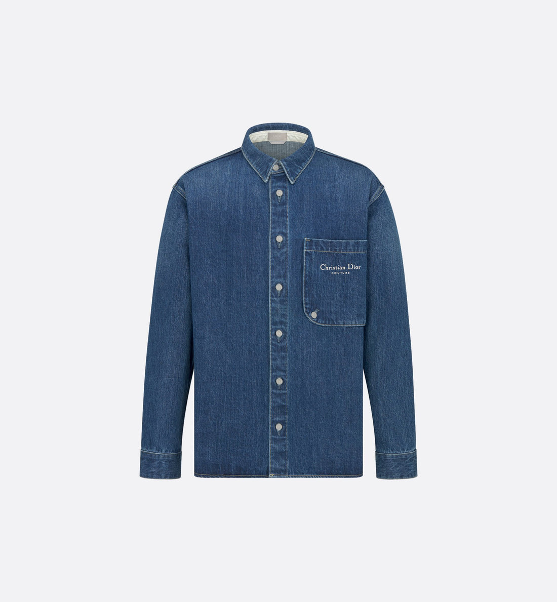 Cd Couture Overshirt Blue Cotton Denim