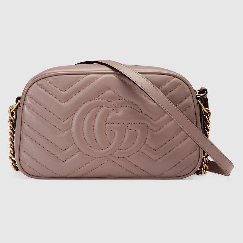 GG Marmont Small Matelassé Shoulder Bag