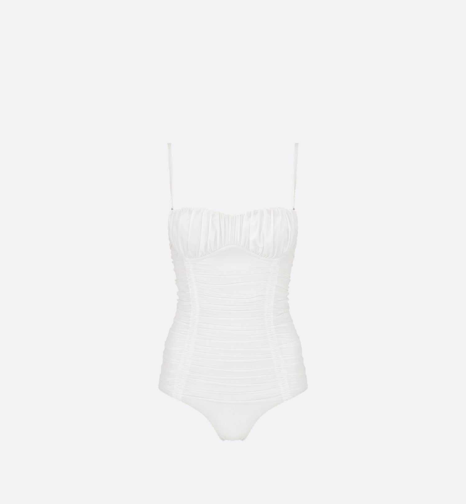 Dioriviera One Piece Swimsuit White Technical Fabric