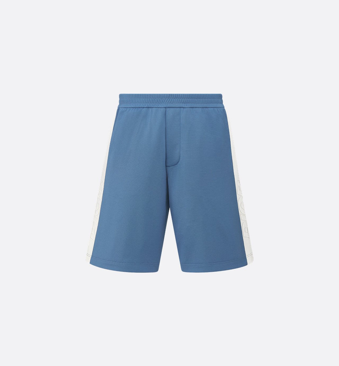 Dior And Parley Track Shorts Blue And White Parley Ocean Plastic® Cotton-Blend Jersey