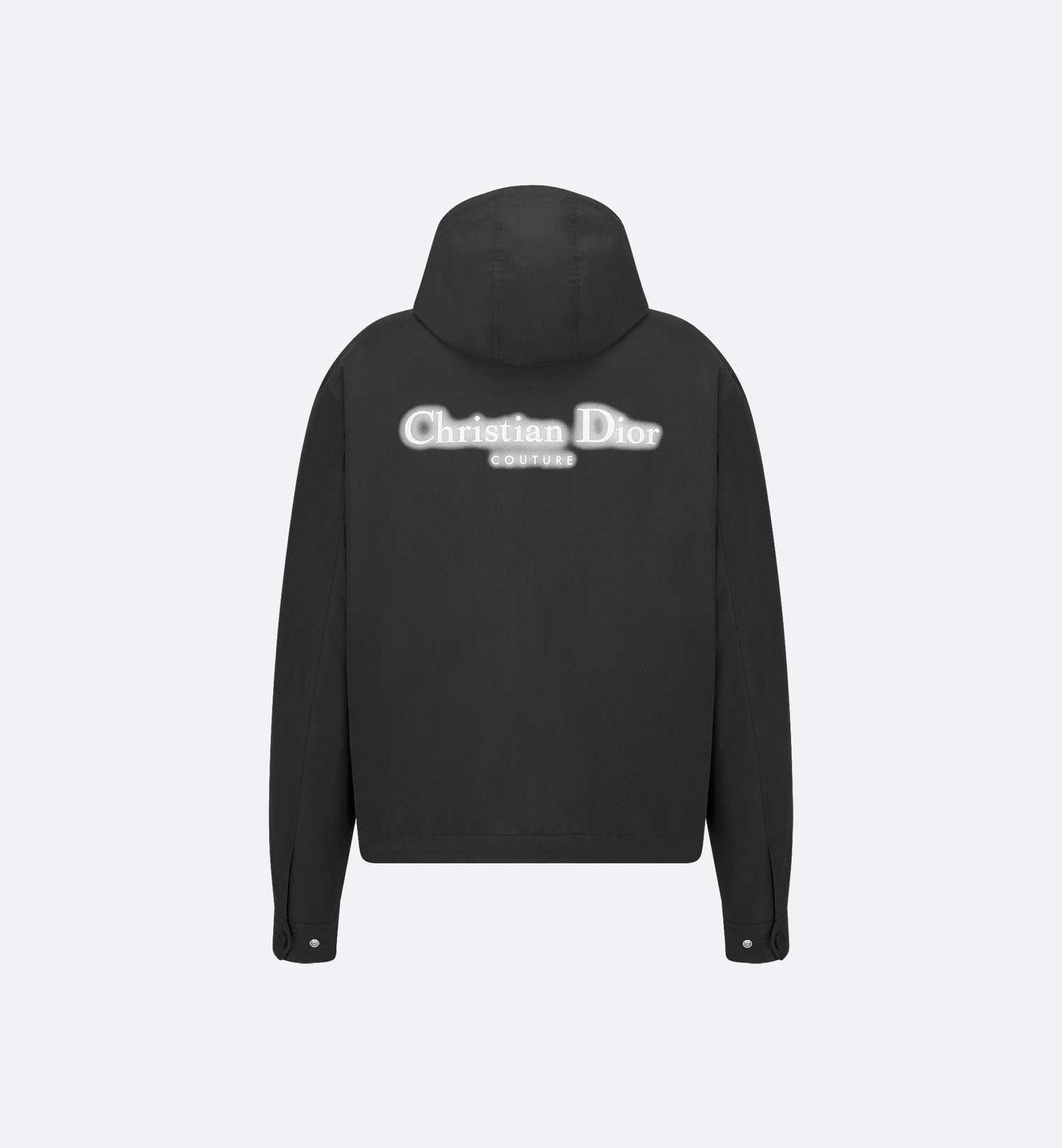 Cd Couture Windbreaker Black Blended Cotton