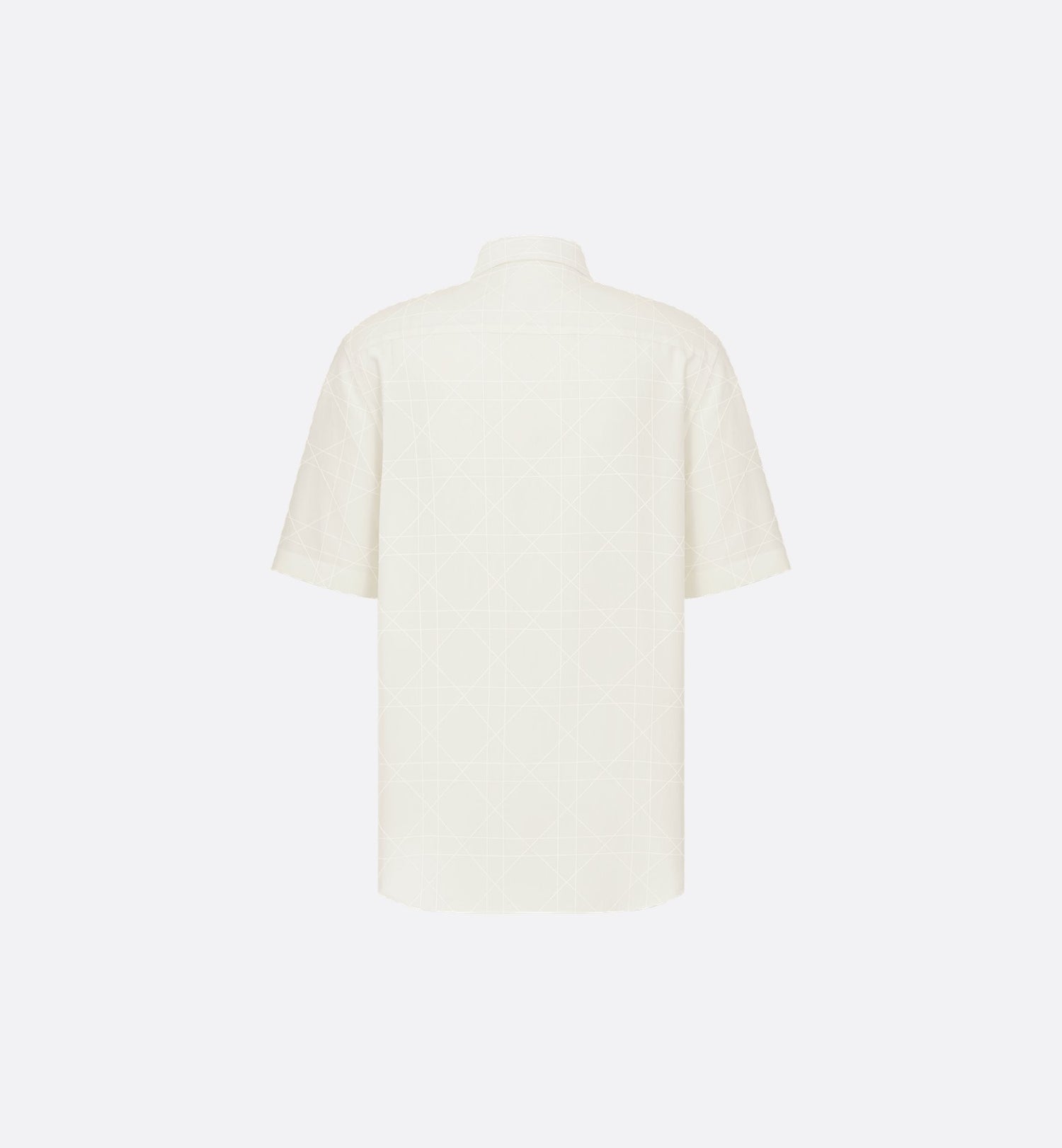 Icons Short-Sleeved Shirt White Silk Blend