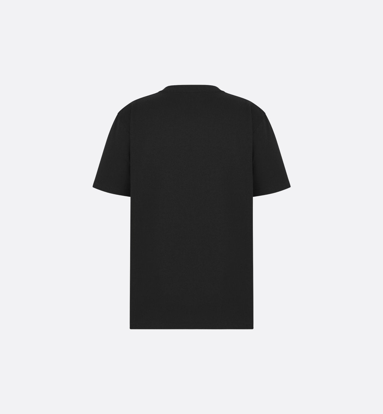 Handwritten Relaxed-Fit T-Shirt Black Cotton Jersey