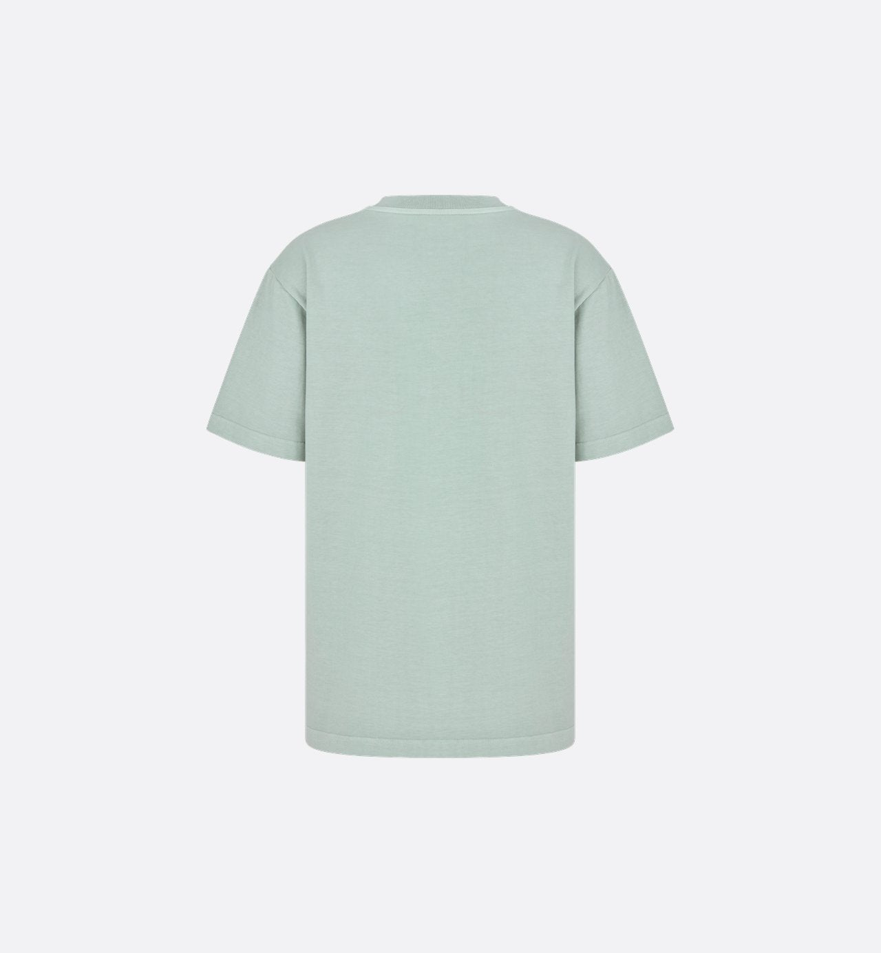 Handwritten T-Shirt Relaxed Fit Blue Cotton Jersey