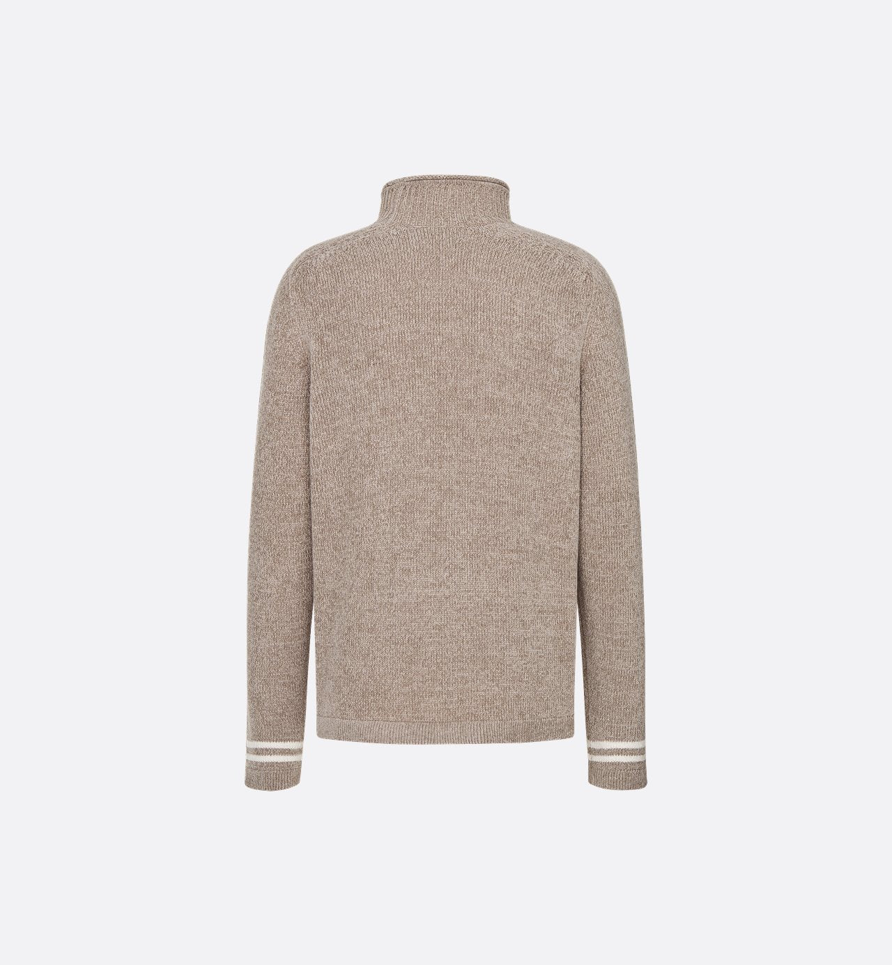 Dior And Stone Island Sweater Gray Technical Jersey