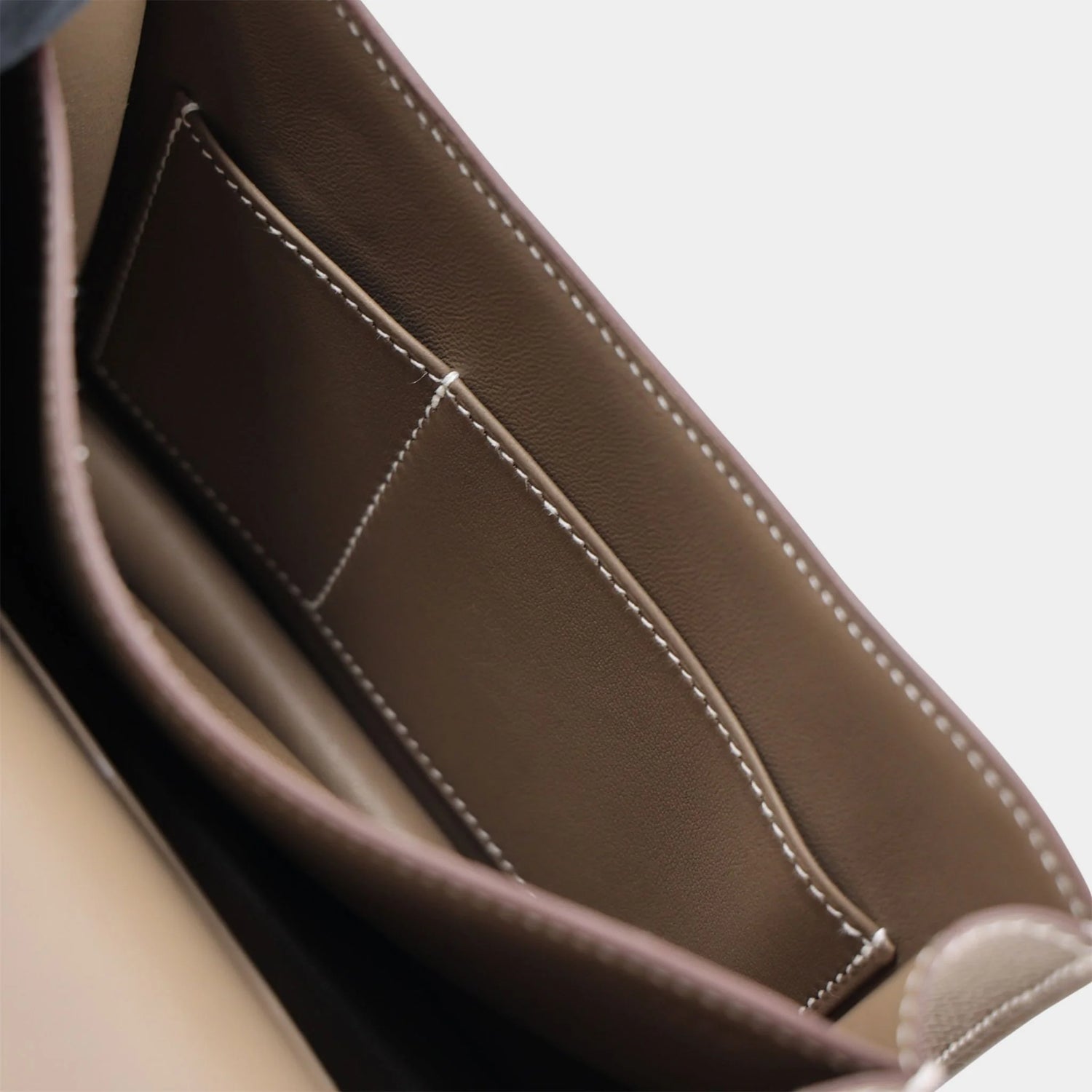 Hermes Constance Mini Epsom Etoupe GHW, interior