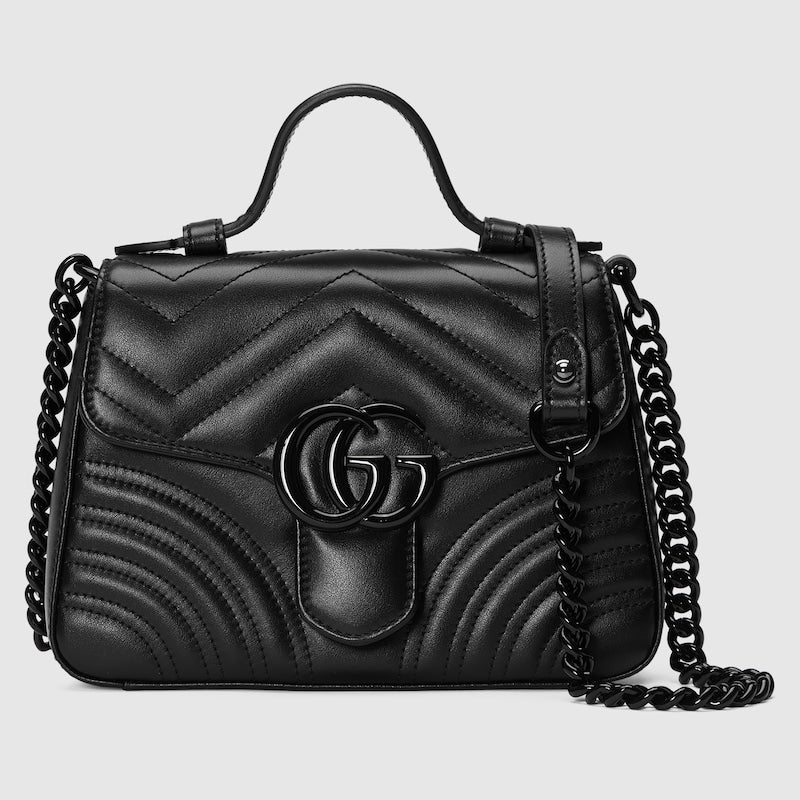 GG Marmont Mini Top Handle Bag