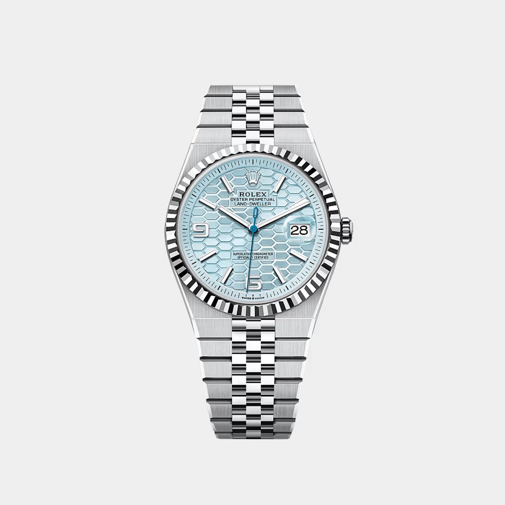 Land-Dweller 40 Platinum Ref. 127336