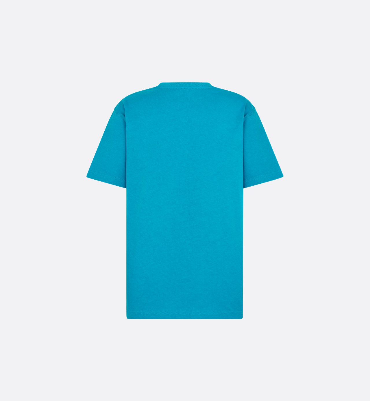 Cd Icon T-Shirt Relaxed Fit Blue Cotton Jersey