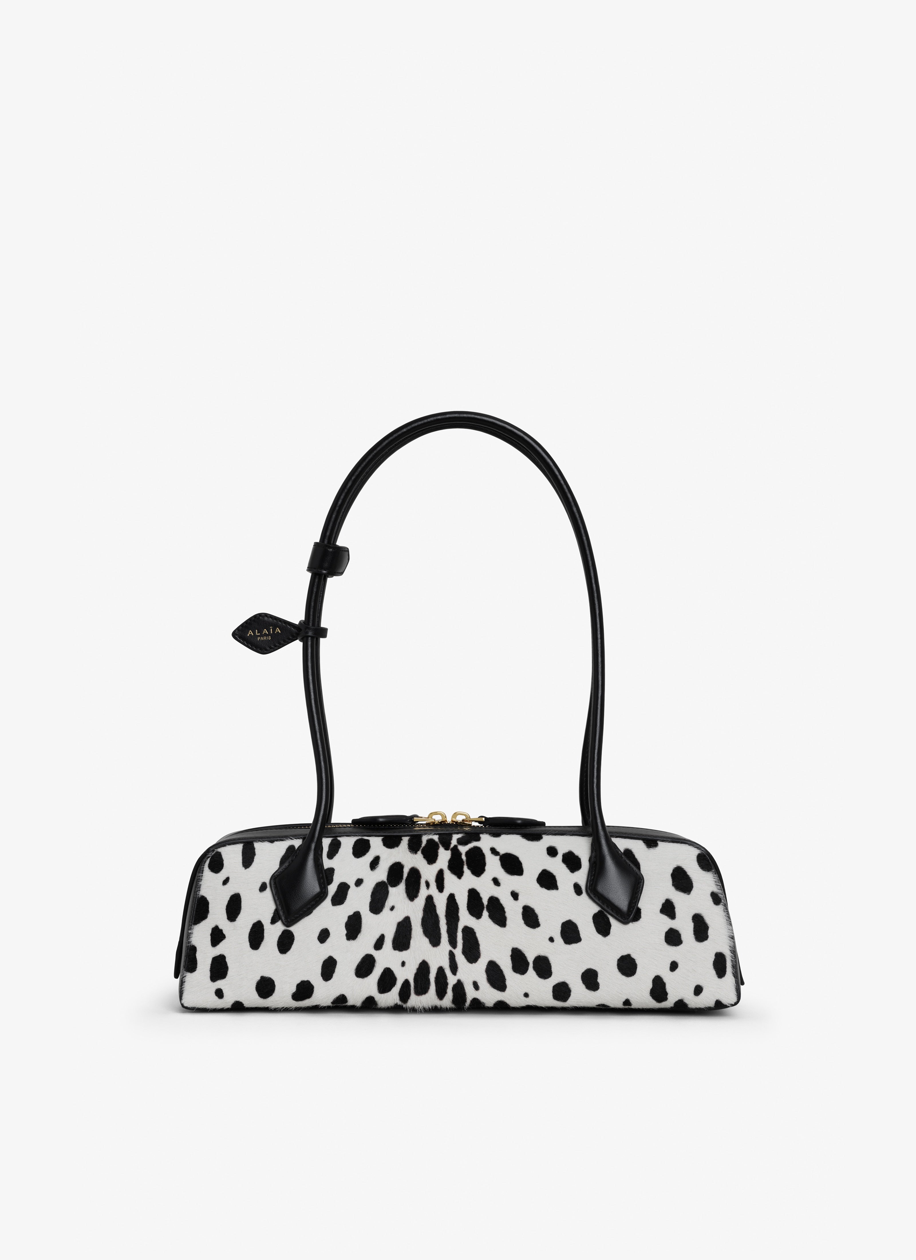 Le Teckel Medium Bag In Pony Dots