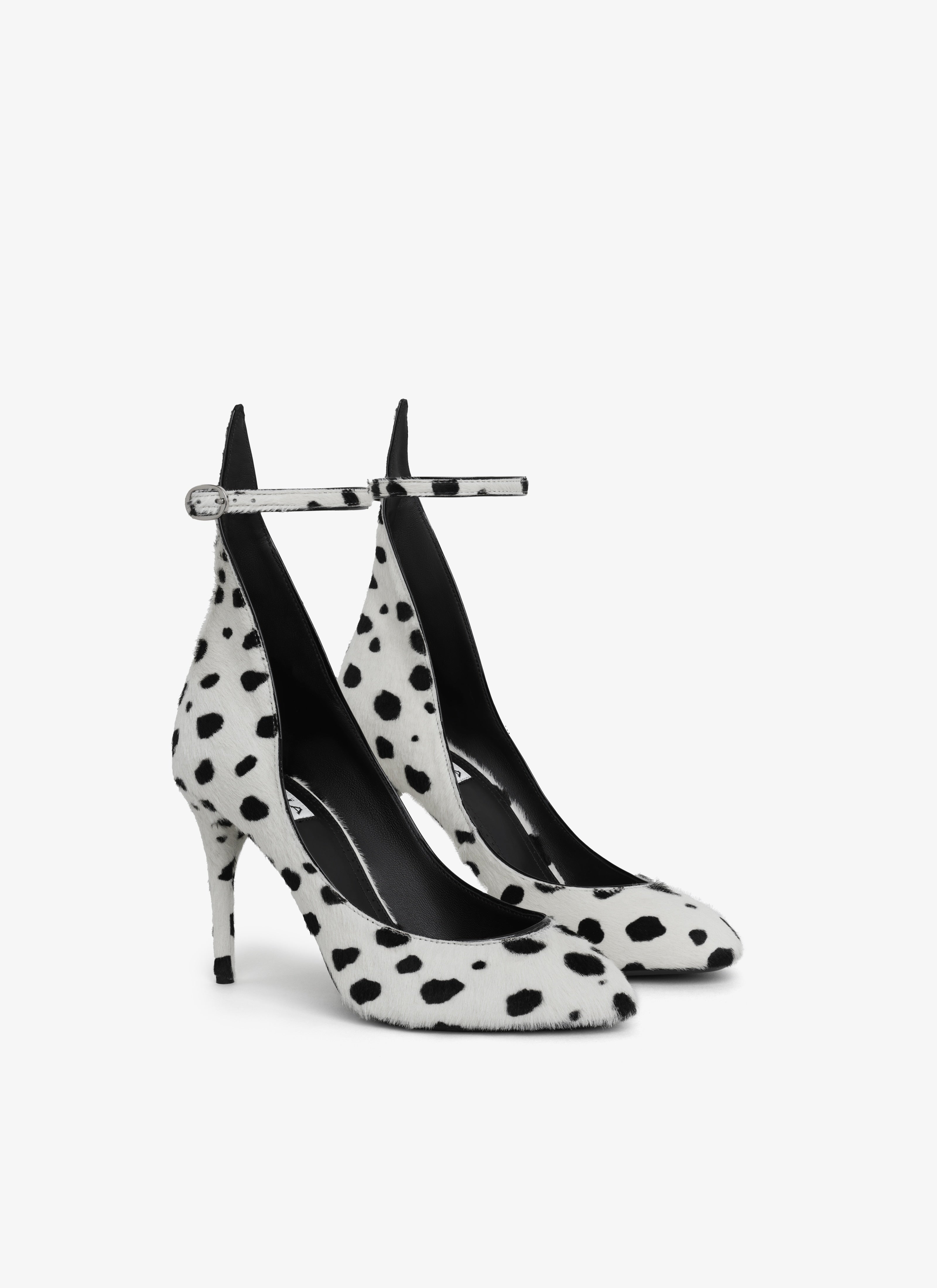 Decollete Pumps In Dots Haircalf