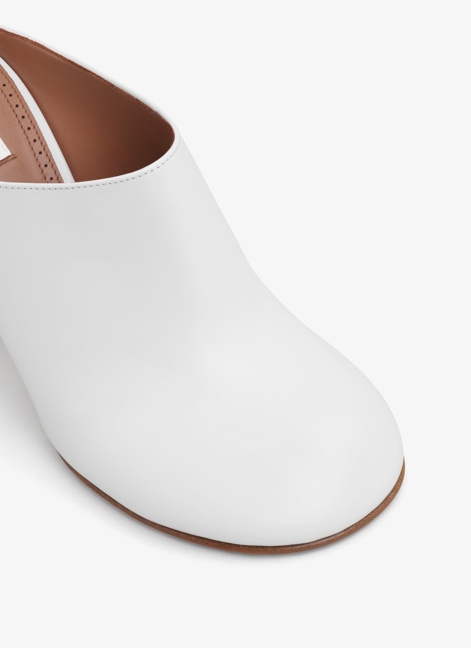 Babylone Mules In Calfskin