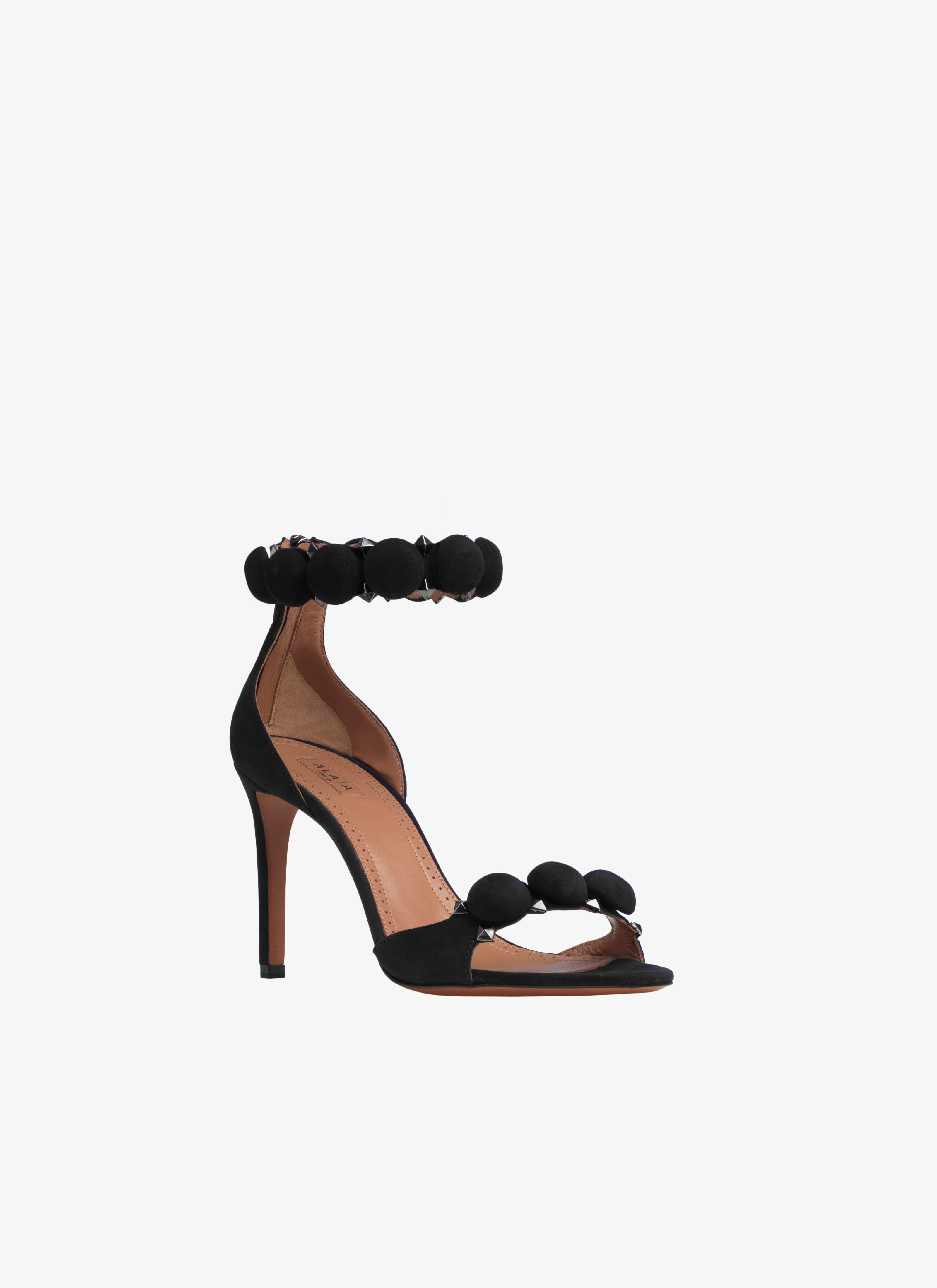 Bombe Sandals In Suede Goatskin