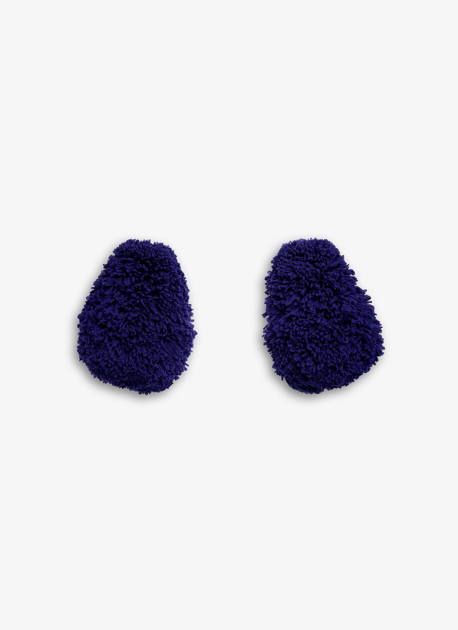 Bubble Cuffs In Knitted Fur