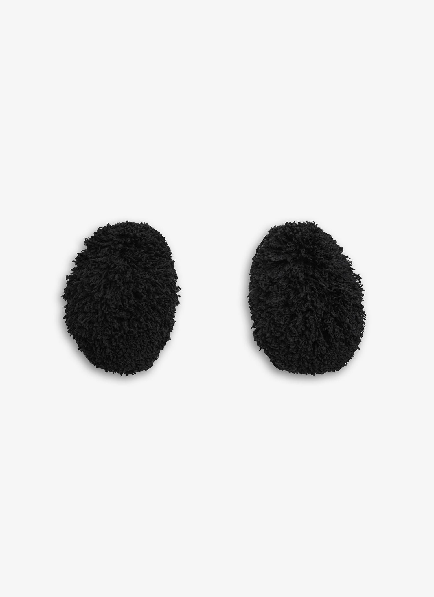 Bubble Cuffs In Knitted Fur