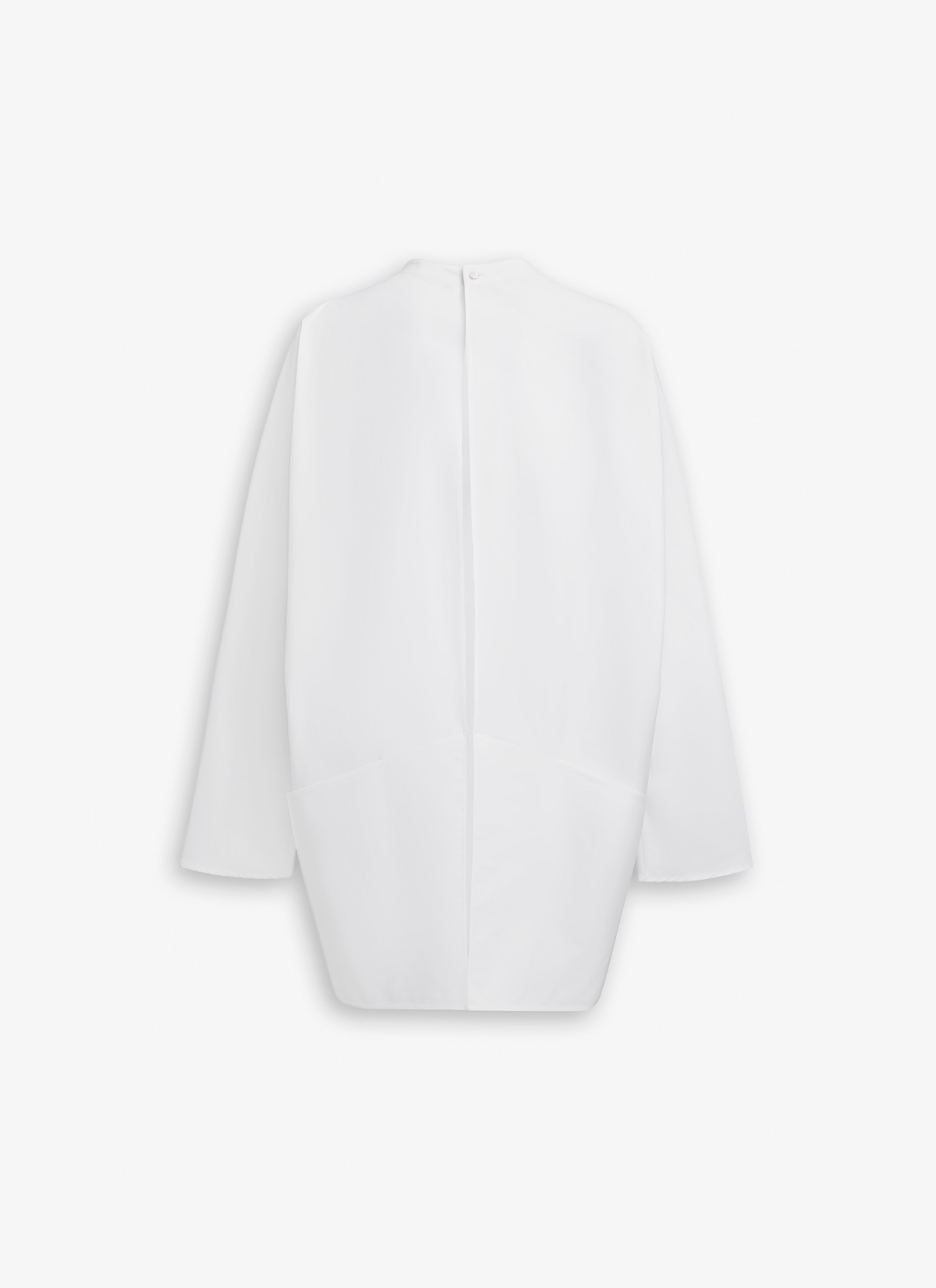 Asymmetric Top In Cotton Poplin