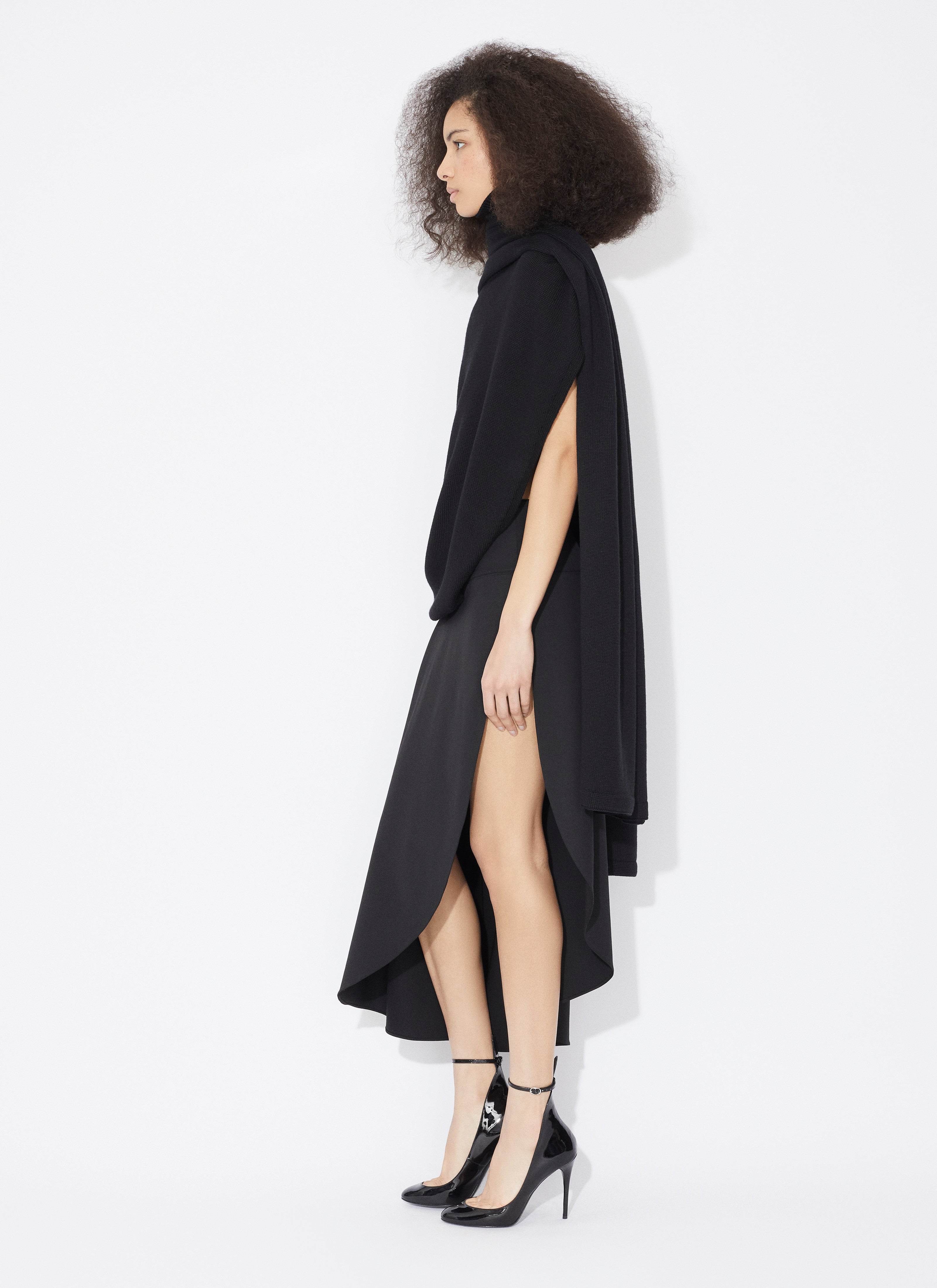 Fluid Asymmetric Skirt