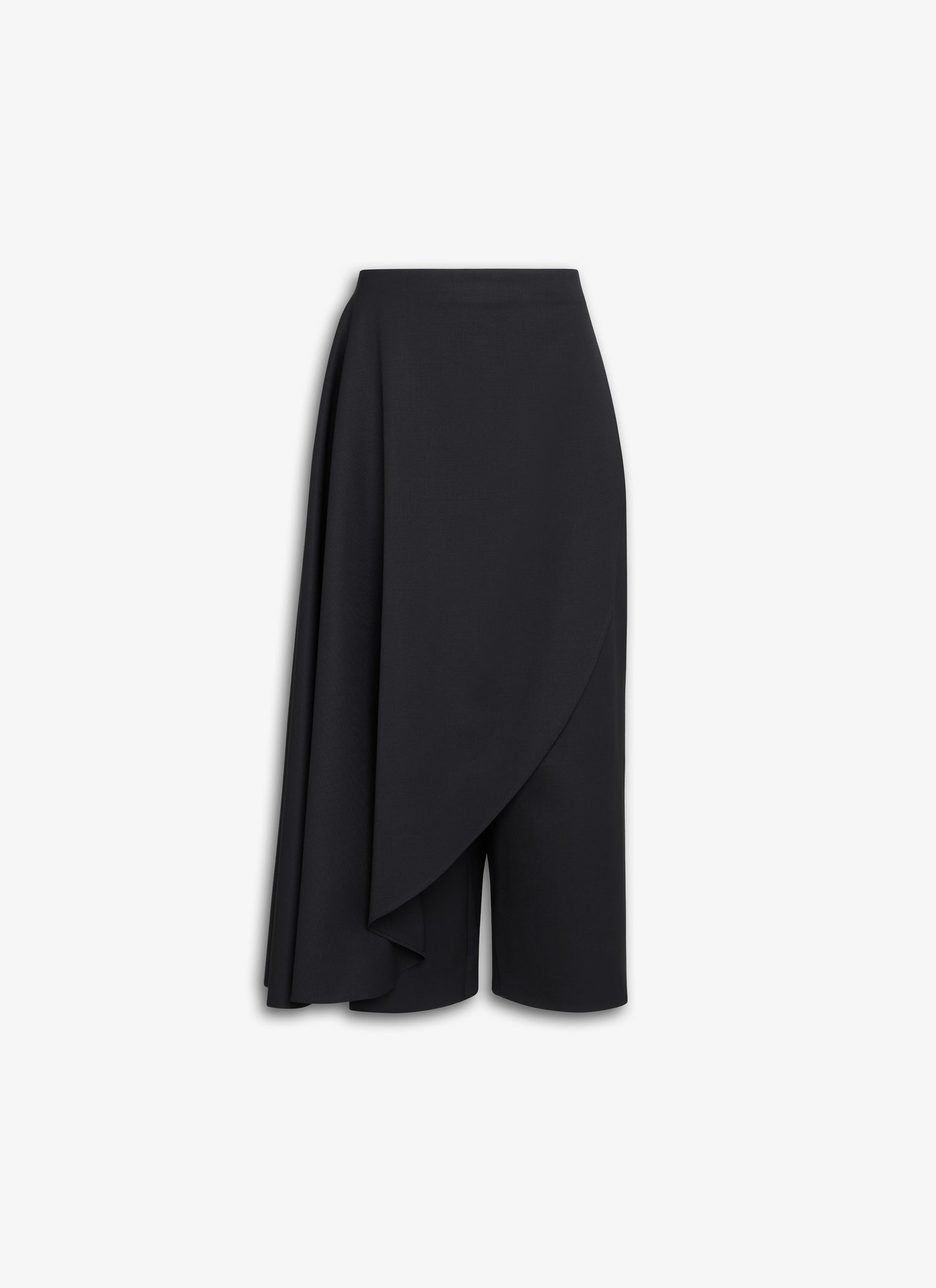 Asymmetrical Skirt Trousers