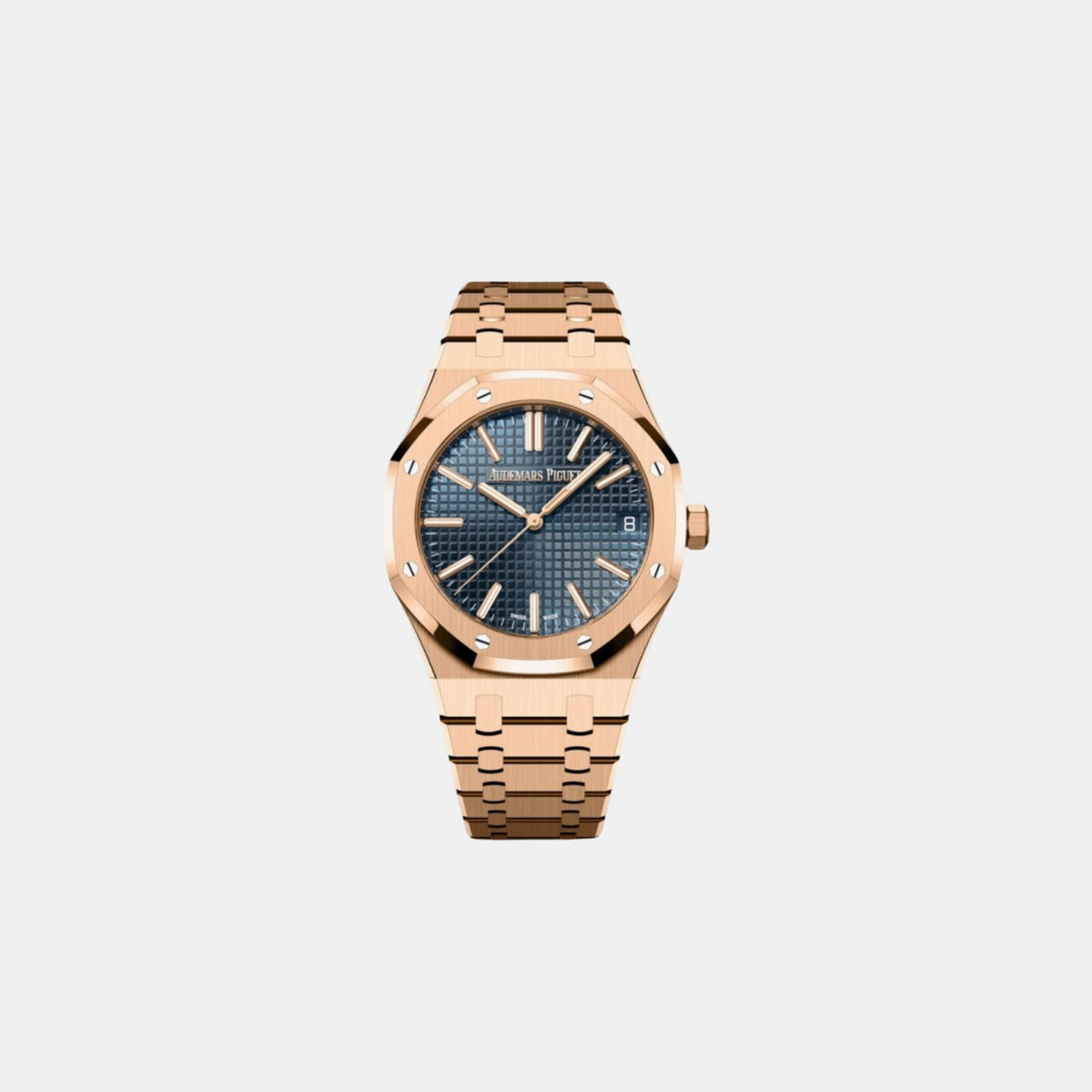 ساعة Audemars Piguet Royal Oak من الذهب الوردي 18 قيراط Ref. 15510OR.OO.1320OR.03