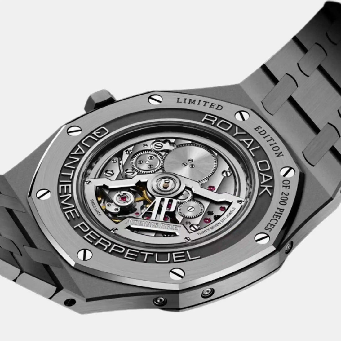 Audemars Piguet Royal Oak Perpetual Calendar Ultra-Thin Limited edition Ref. 26586TI.OO.1240TI.01, Back