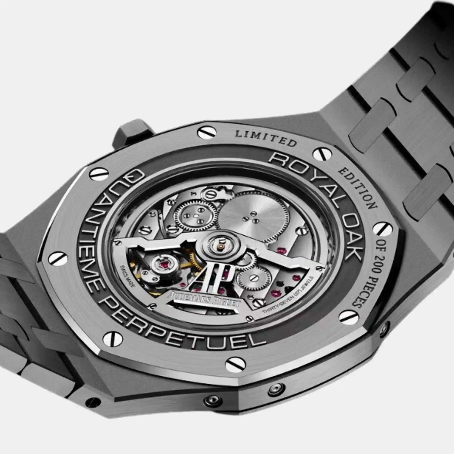 Audemars Piguet Royal Oak Perpetual Calendar Ultra-Thin Limited edition Ref. 26586TI.OO.1240TI.01, Back