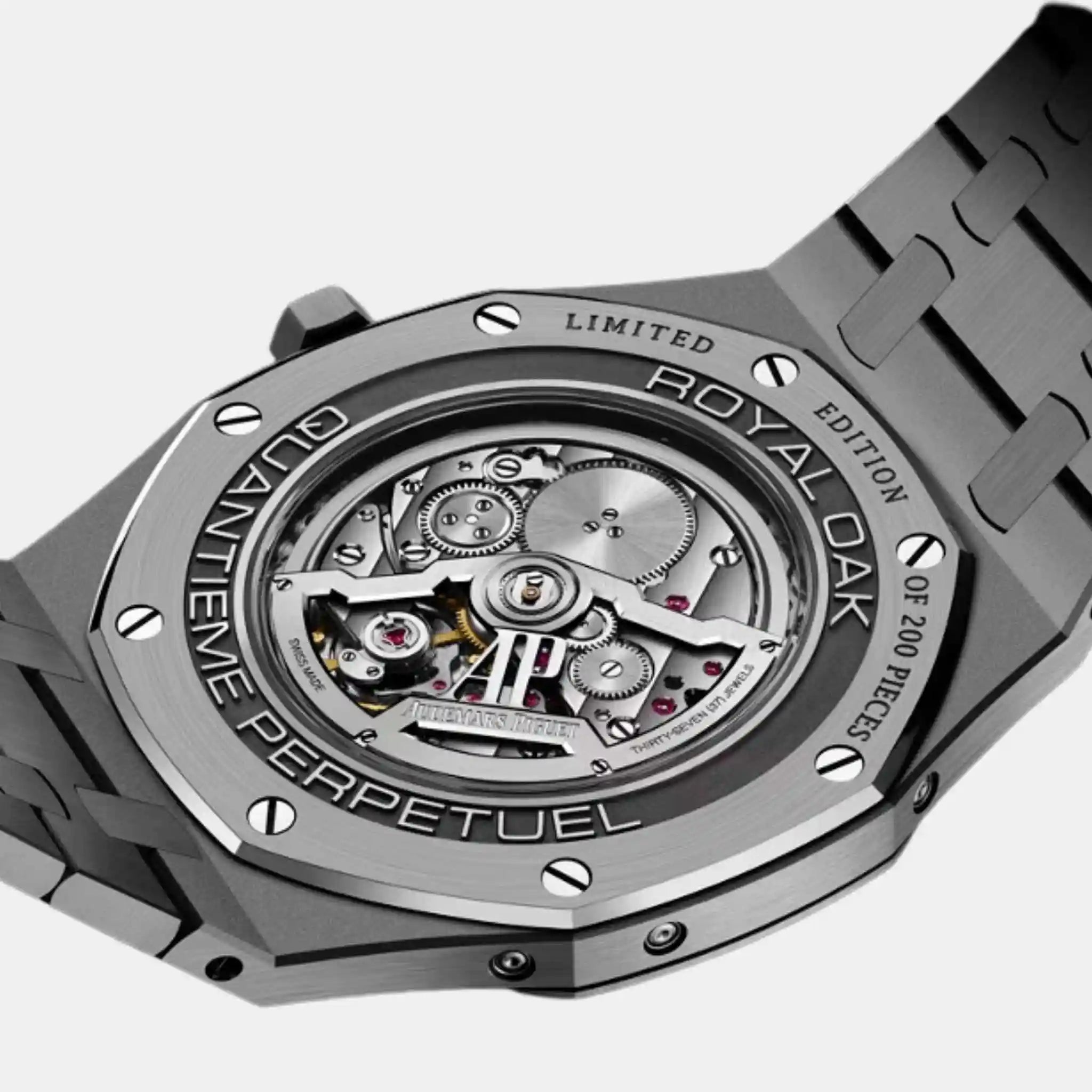 Audemars Piguet Royal Oak Perpetual Calendar Ultra-Thin Limited edition Ref. 26586TI.OO.1240TI.01, Back