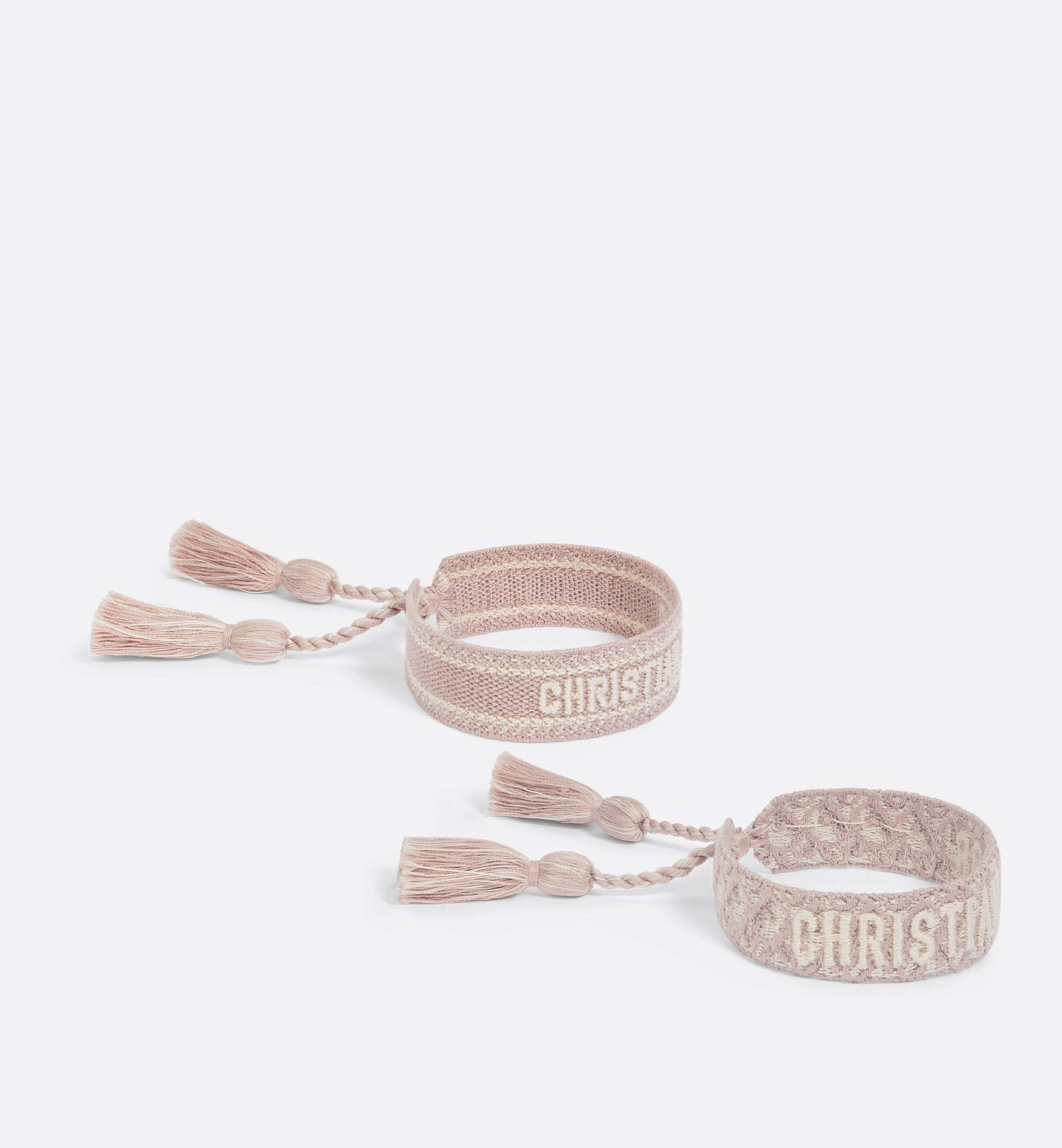 Cd Bracelet Set Rose Des Vents Dior Oblique Cotton