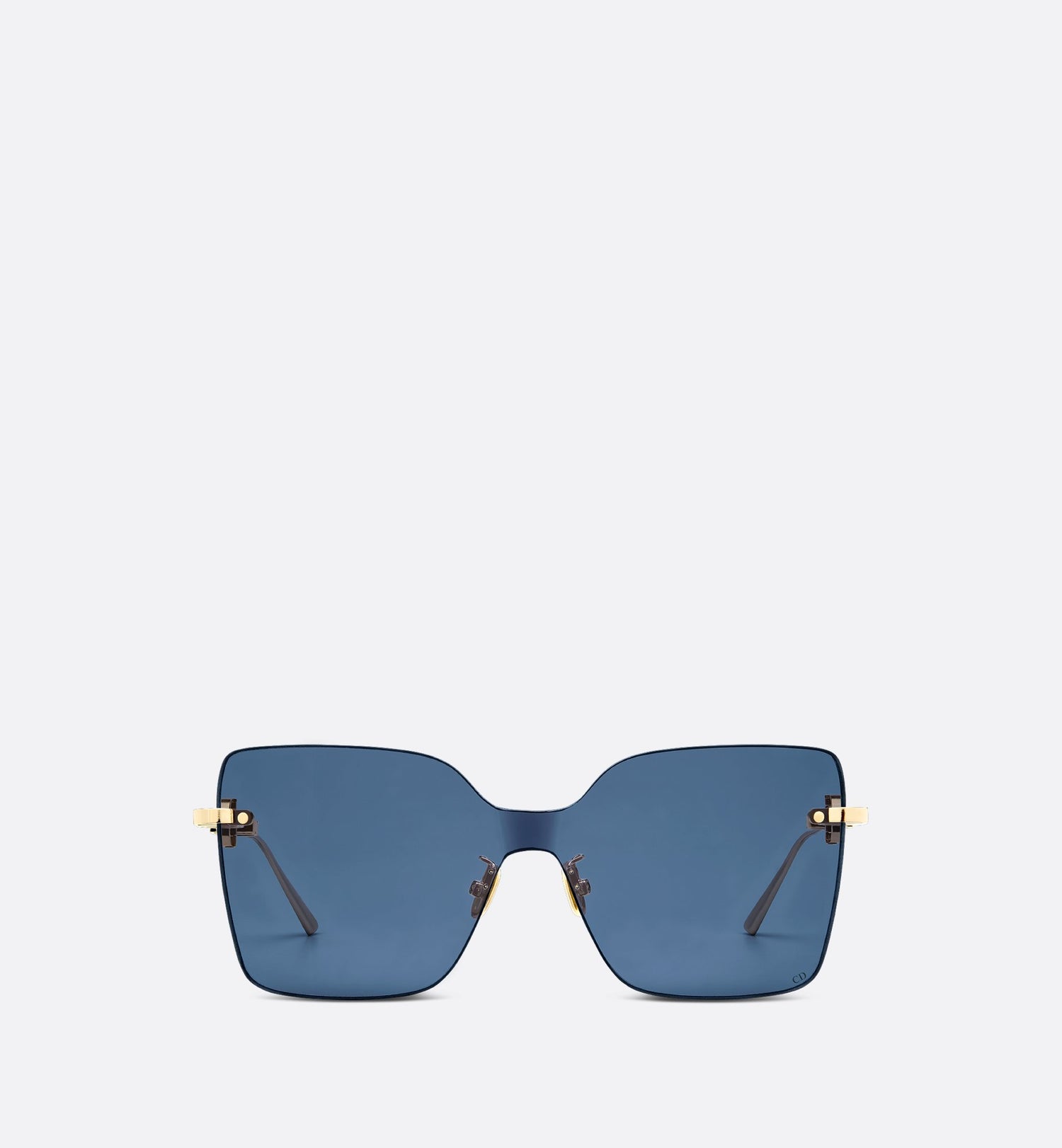 Cd Chain M1U Blue Square Sunglasses